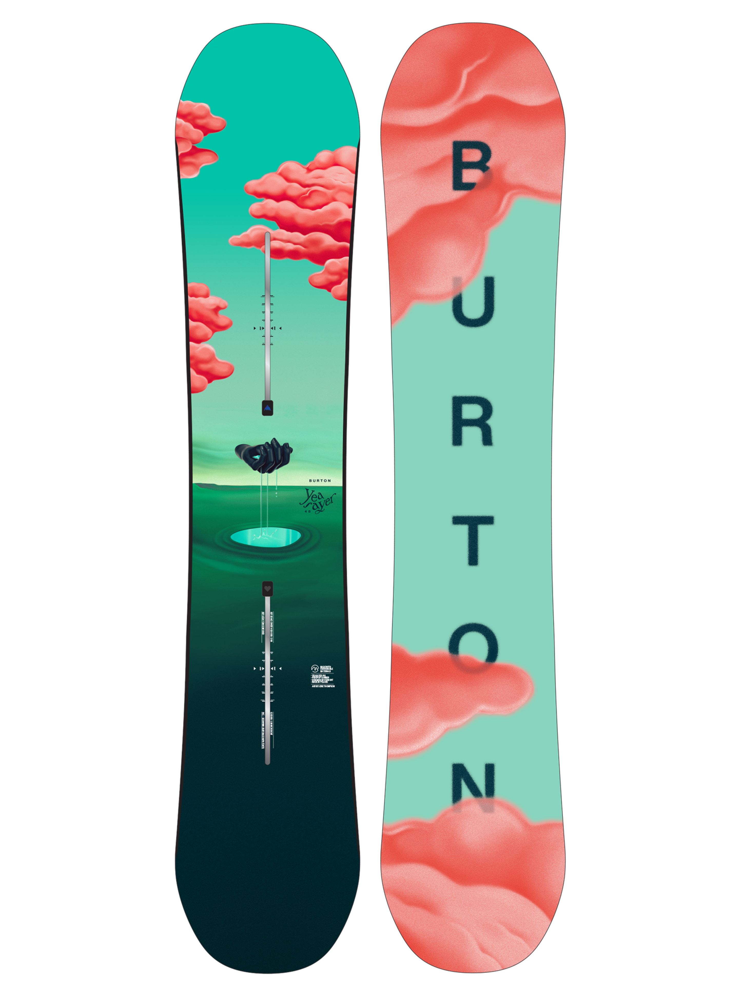 Women's Burton Yeasayer Camber Snowboard | Burton.com Winter 2026