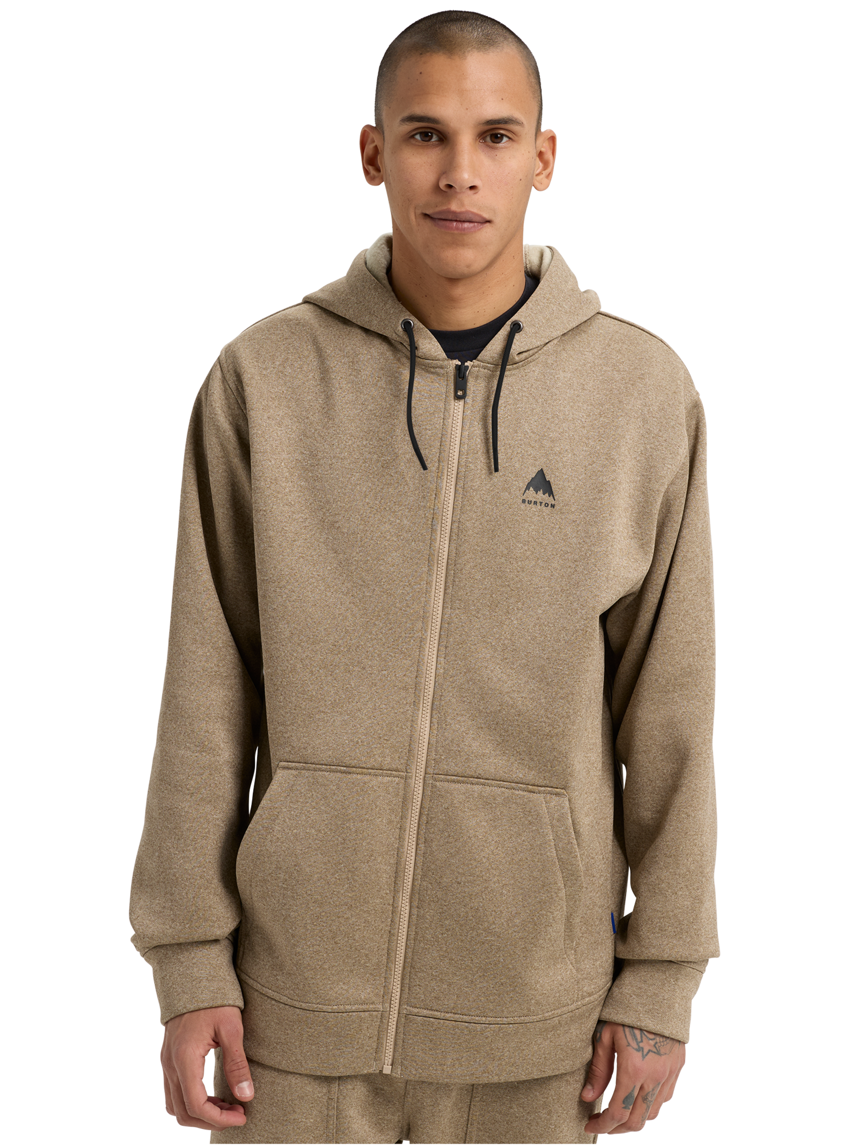 Men's Burton Oak Full-Zip Hoodie Sweatshirt |