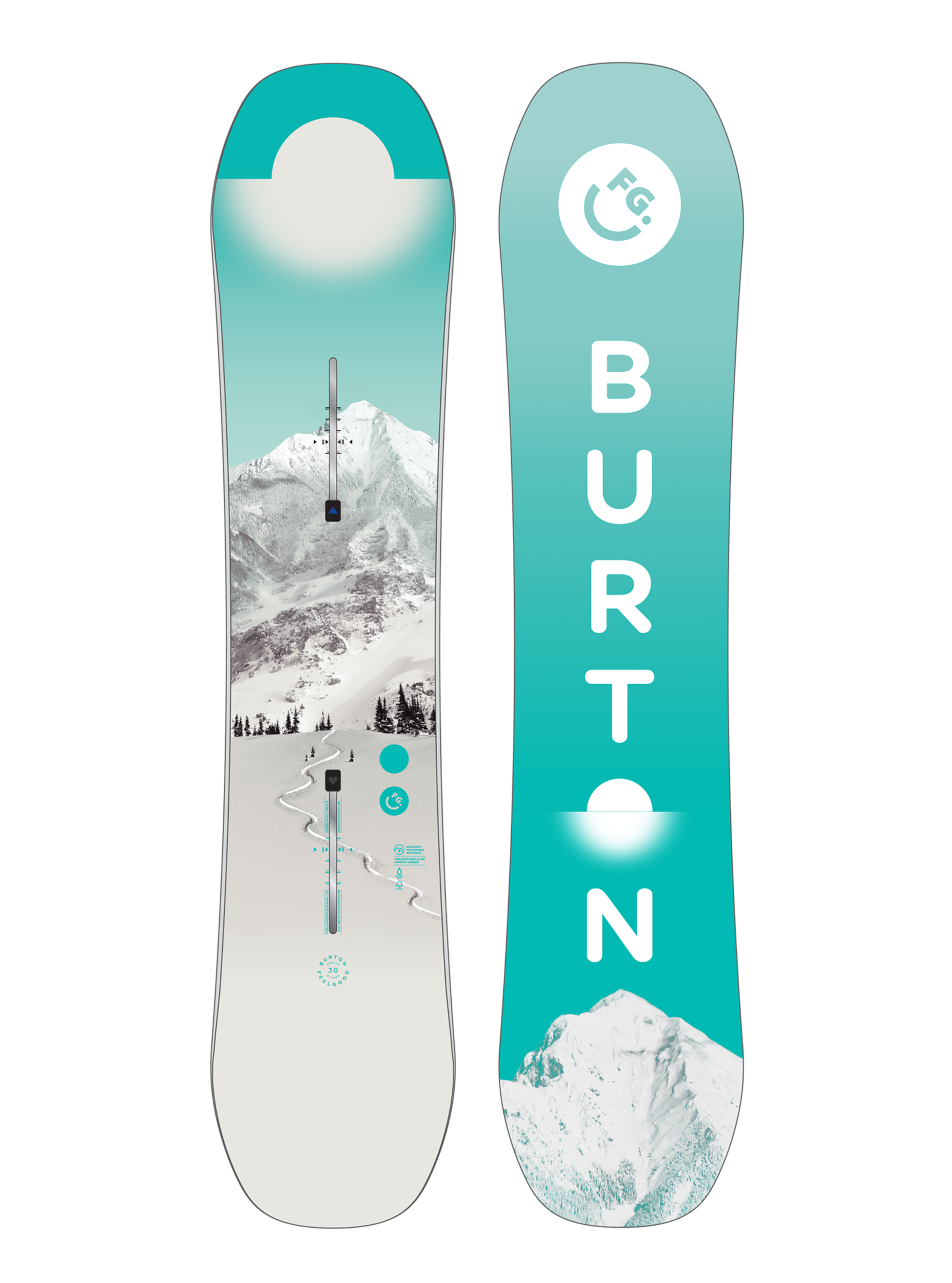 Kids' Burton Feelgood Smalls Camber Snowboard | Burton.com Winter Kids' Burton Feelgood Smalls Camber Snowboard | Burton.com Winter