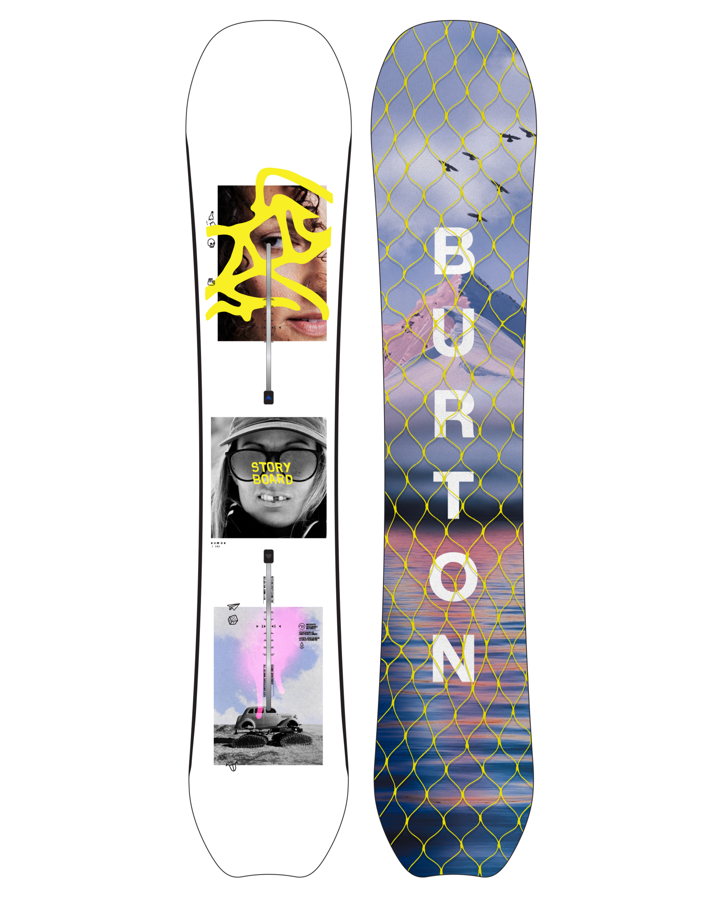 Women's Burton Story Board Camber Snowboard