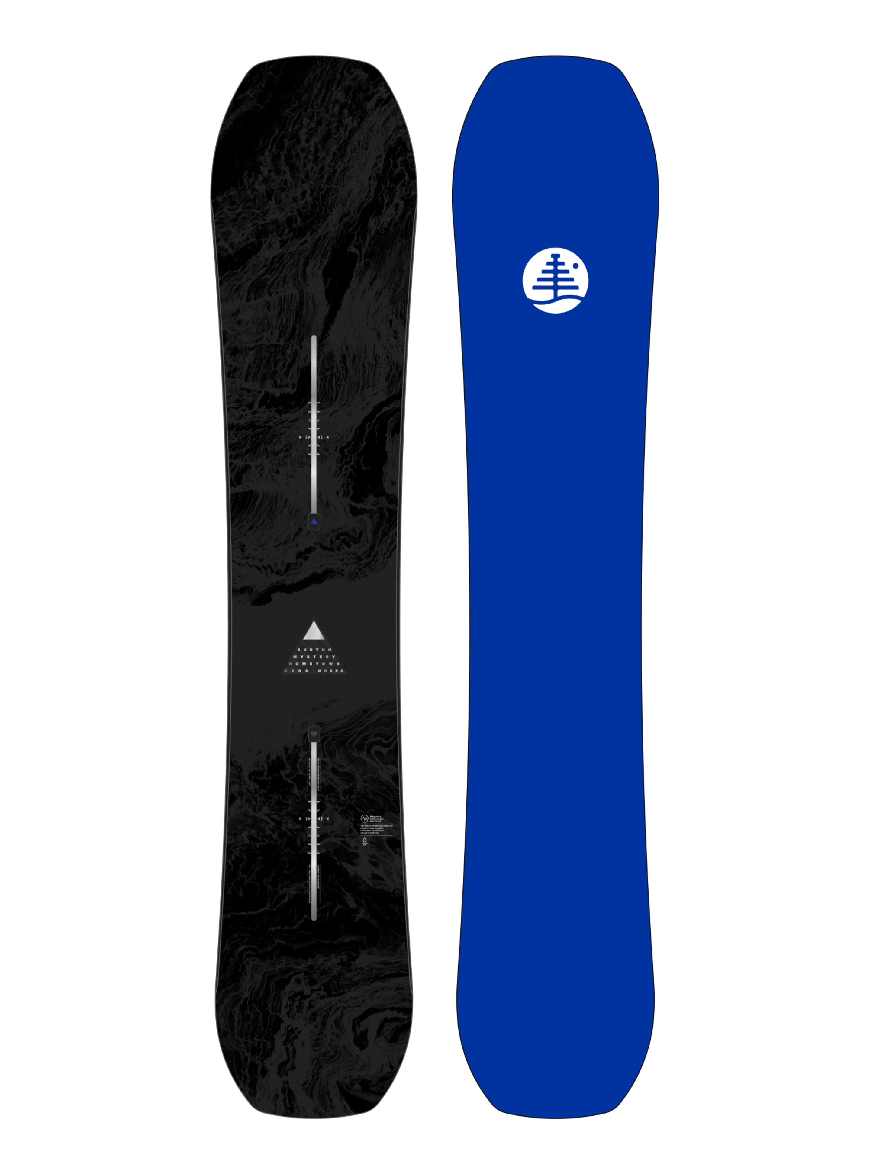 Burton Mystery Hometown Hero Camber Snowboard | Burton.com Winter Burton Mystery Hometown Hero Camber Snowboard | Burton.com Winter