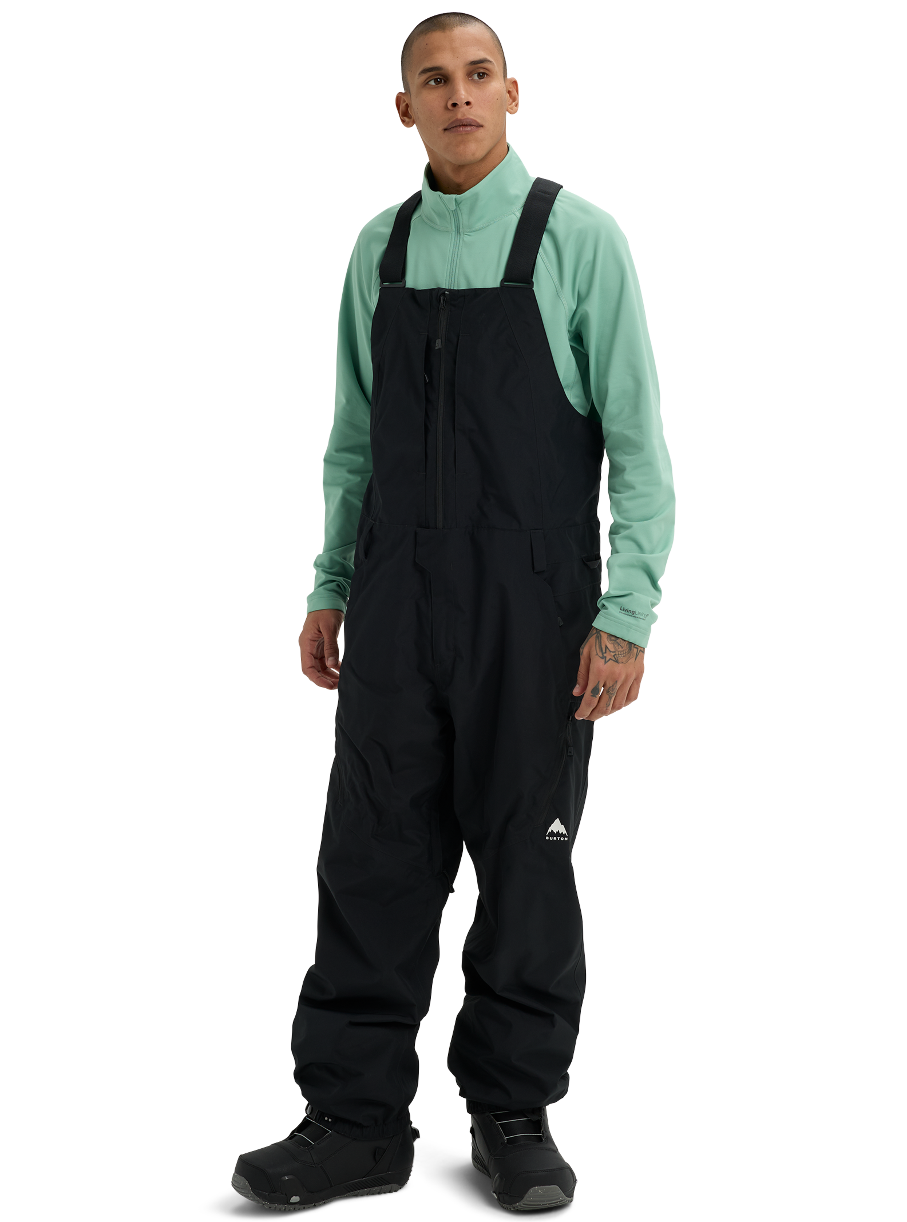 Men's Burton Reserve 2L Relaxed Bib Pants | Burton.com Winter 2026 Men's Burton Reserve 2L Relaxed Bib Pants | Burton.com Winter 2026