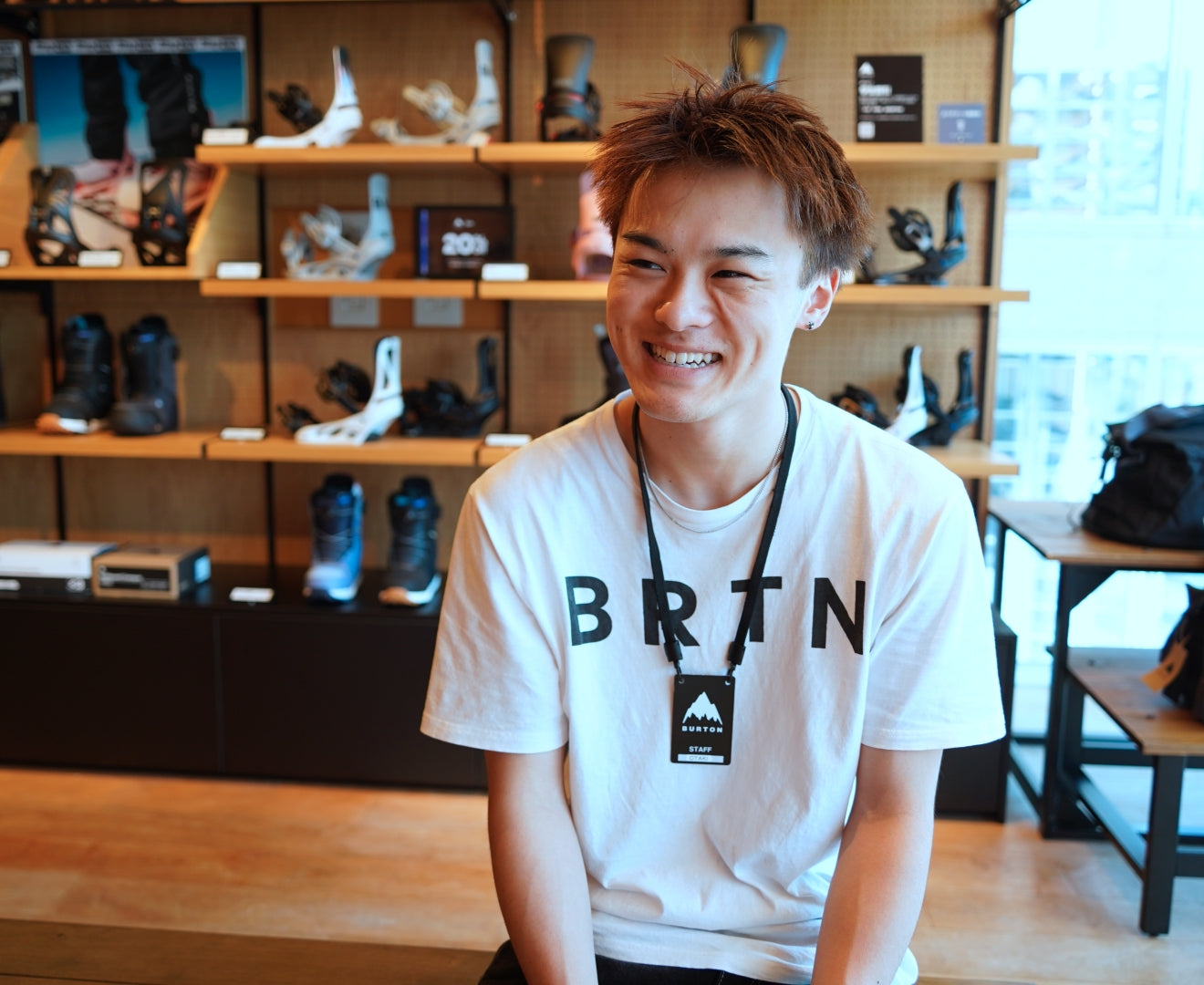 Burtonストアで働くスタッフに聞いてみた！ Burton Flagship Tokyo編