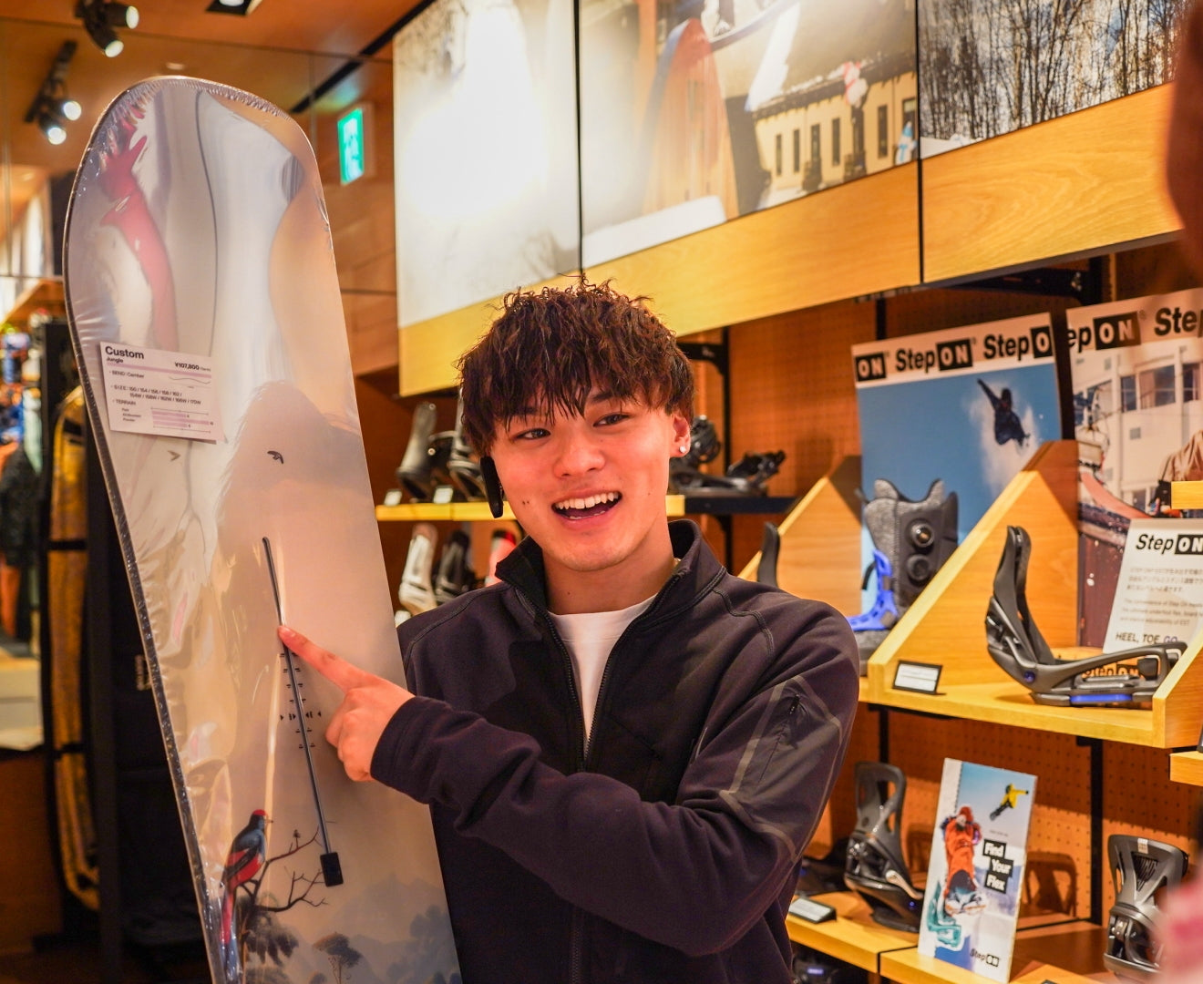 Burtonストアへ遊びに行こう！