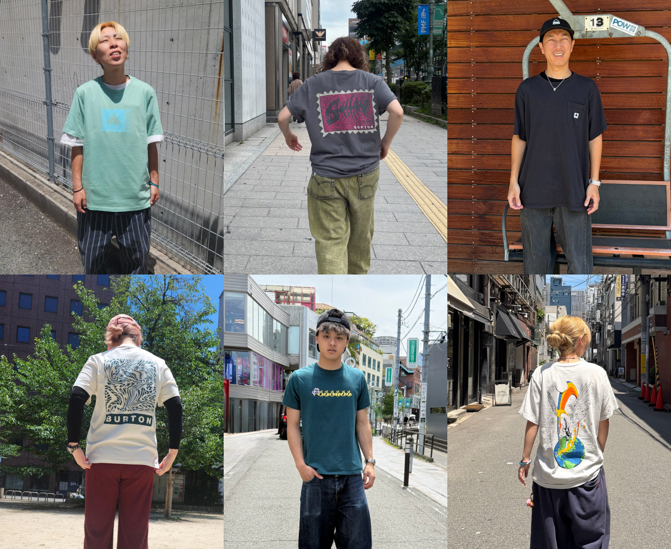 ストアスタッフのBurton Tシャツスタイル！