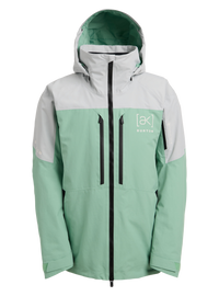 Product image of Men's Burton [ak] Swash GORE‑TEX 2L Jacket (Sample)[Variant:Gray Cloud / Soft Sage / True Black]