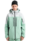 Product image of Men's Burton [ak] Swash GORE‑TEX 2L Jacket (Sample)[Variant:Gray Cloud / Soft Sage / True Black]