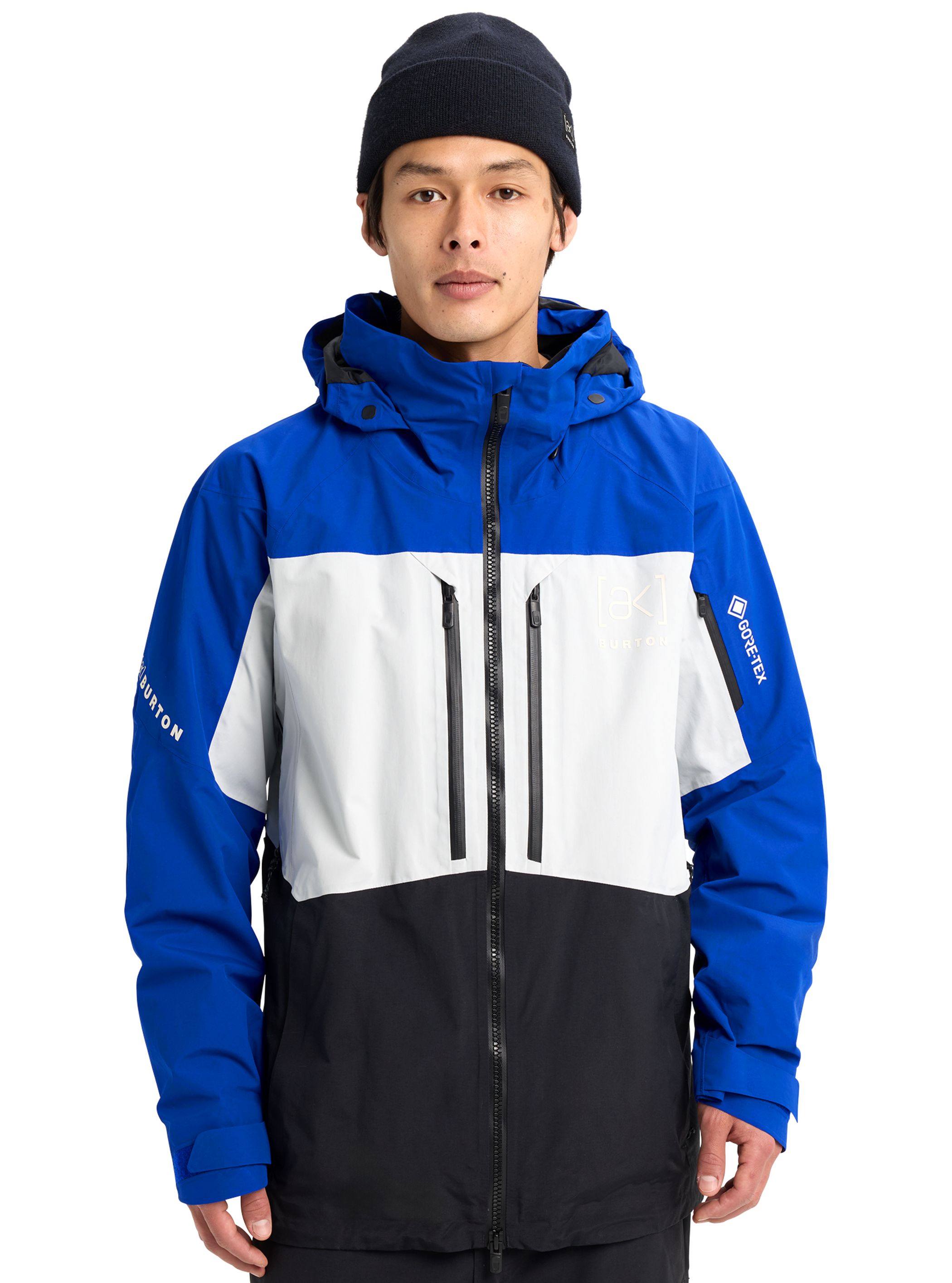 Product image of Men's Burton [ak] Swash GORE‑TEX 2L Jacket[Variant:Jake Blue / Gray Cloud / True Black]