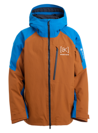 Product image of Men's Burton [ak] Cyclic GORE‑TEX 2L Jacket (Sample)[Variant:Chestnut Brown / Blue Teal]