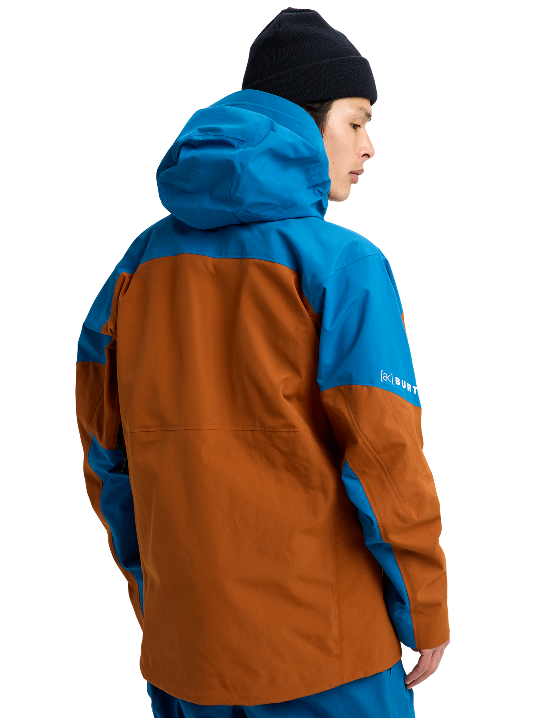Product image of Men's Burton [ak] Cyclic GORE‑TEX 2L Jacket (Sample)[Variant:Chestnut Brown / Blue Teal]