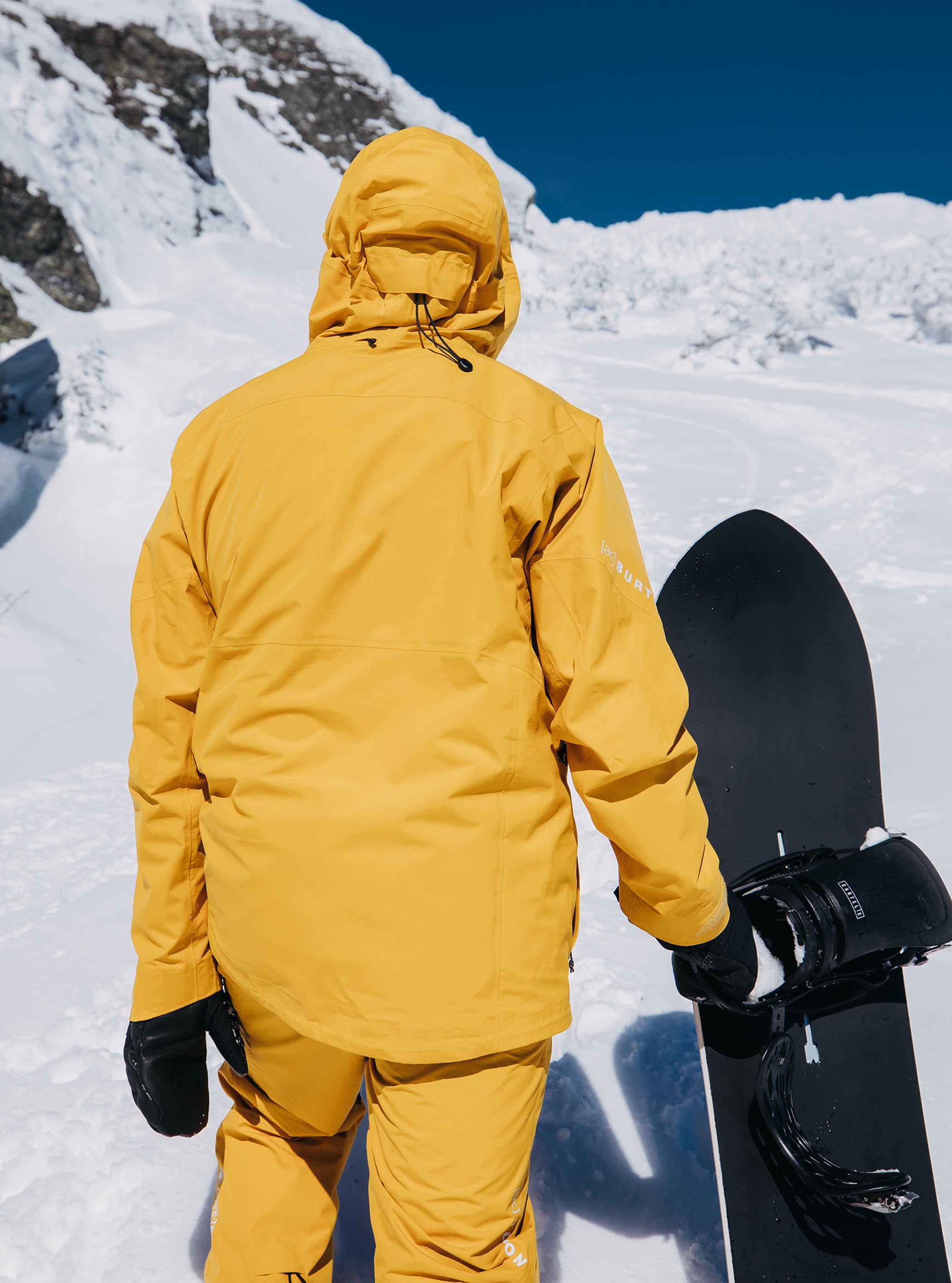 Product image of Men's Burton [ak] Cyclic GORE‑TEX 2L Jacket[Variant:Goldenrod / Dusty Blue]