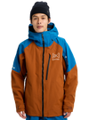 Product image of Men's Burton [ak] Cyclic GORE‑TEX 2L Jacket[Variant:Chestnut Brown / Blue Teal]