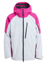 Product image of Men's Burton [ak] Cyclic GORE‑TEX 2L Jacket[Variant:Very Berry / Gray Cloud]