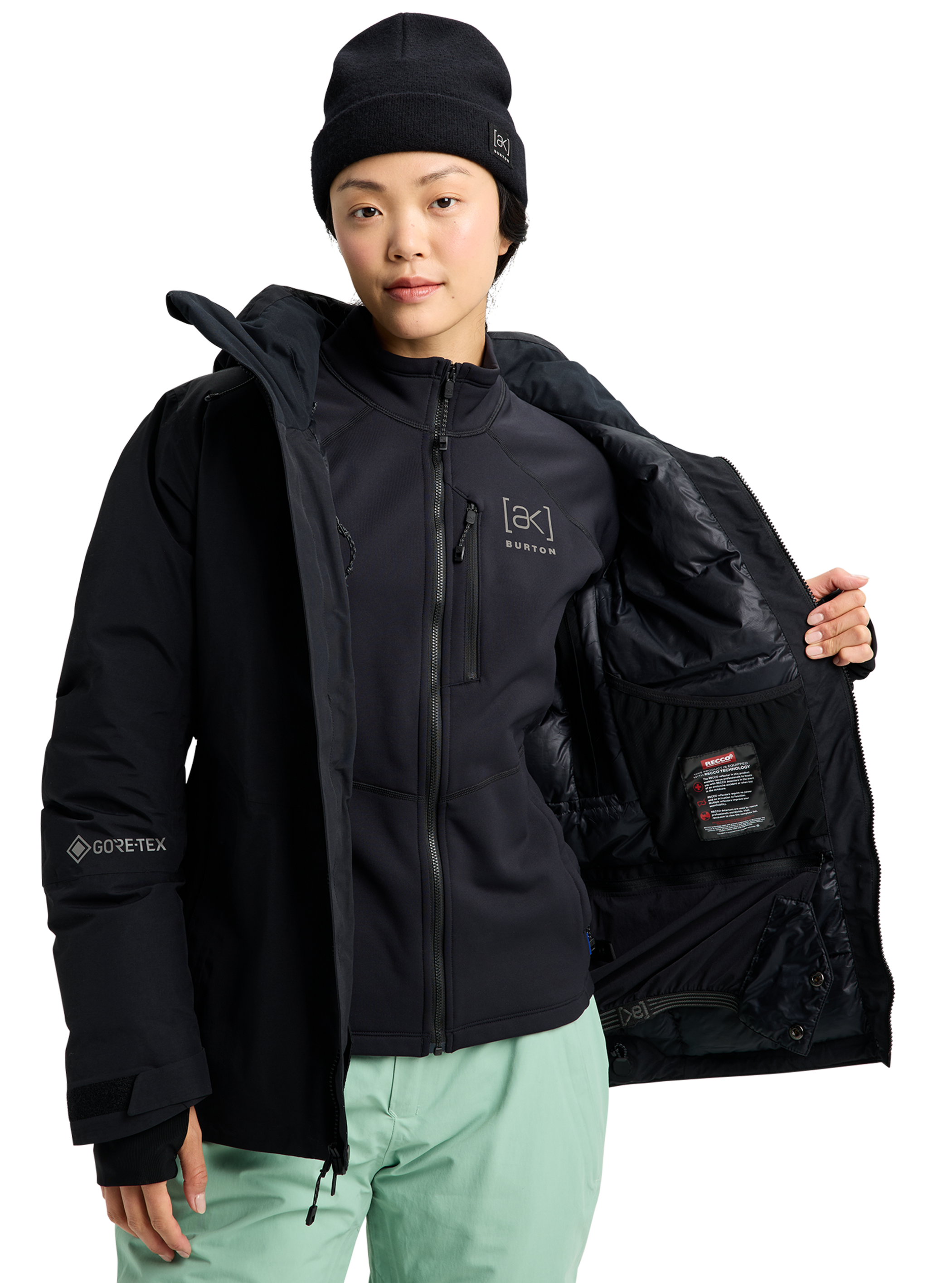 ウィメンズ Burton [ak]® フレア GORE-TEX 2L ダウンジャケット