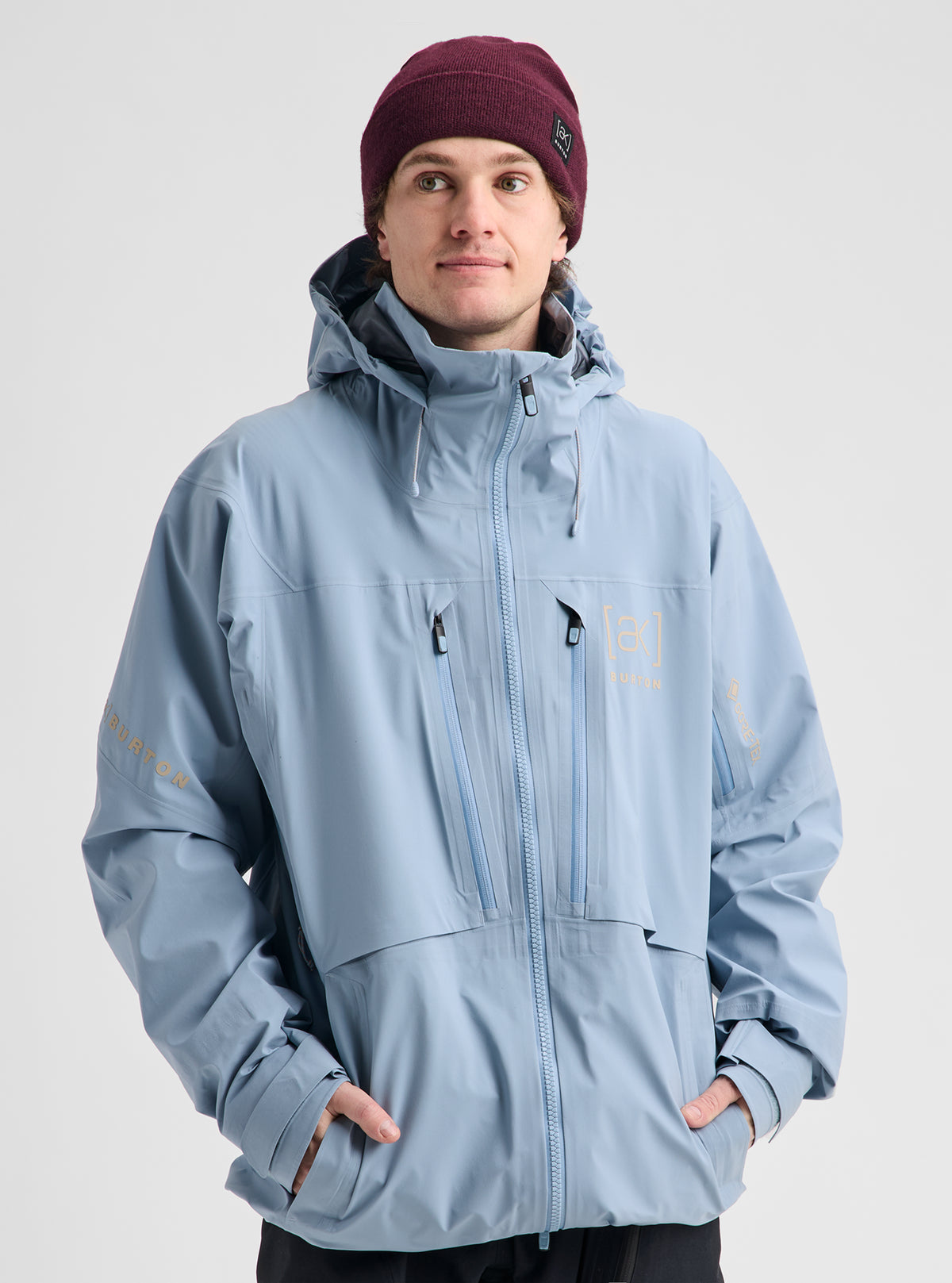 Product image of Men's Burton [ak] Hover GORE‑TEX C-Knit 3L Stretch Jacket[Variant:Airstream Blue]