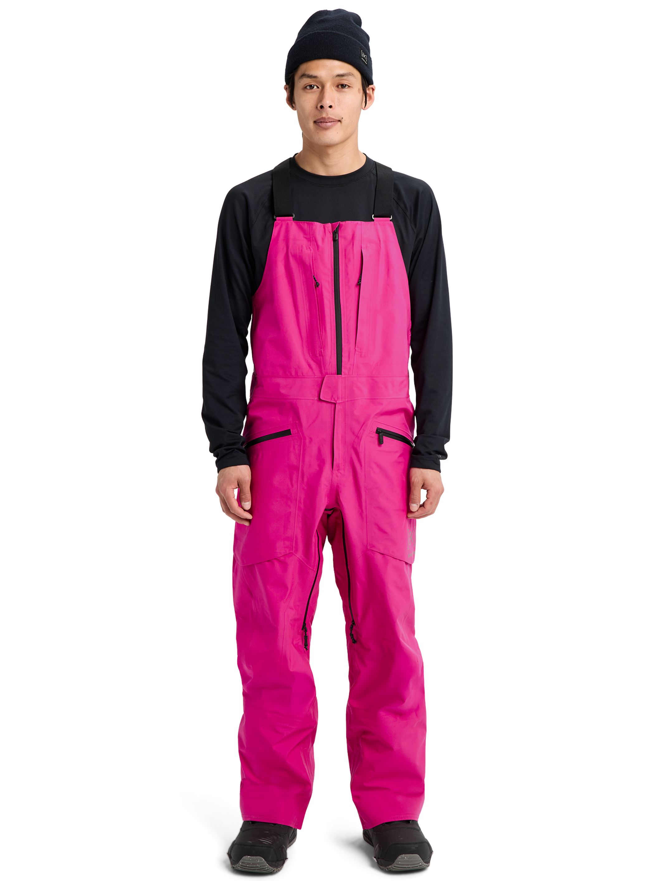 Product image of Men's Burton [ak] Freebird GORE‑TEX 3L Stretch Bib Pants[Variant:Very Berry]