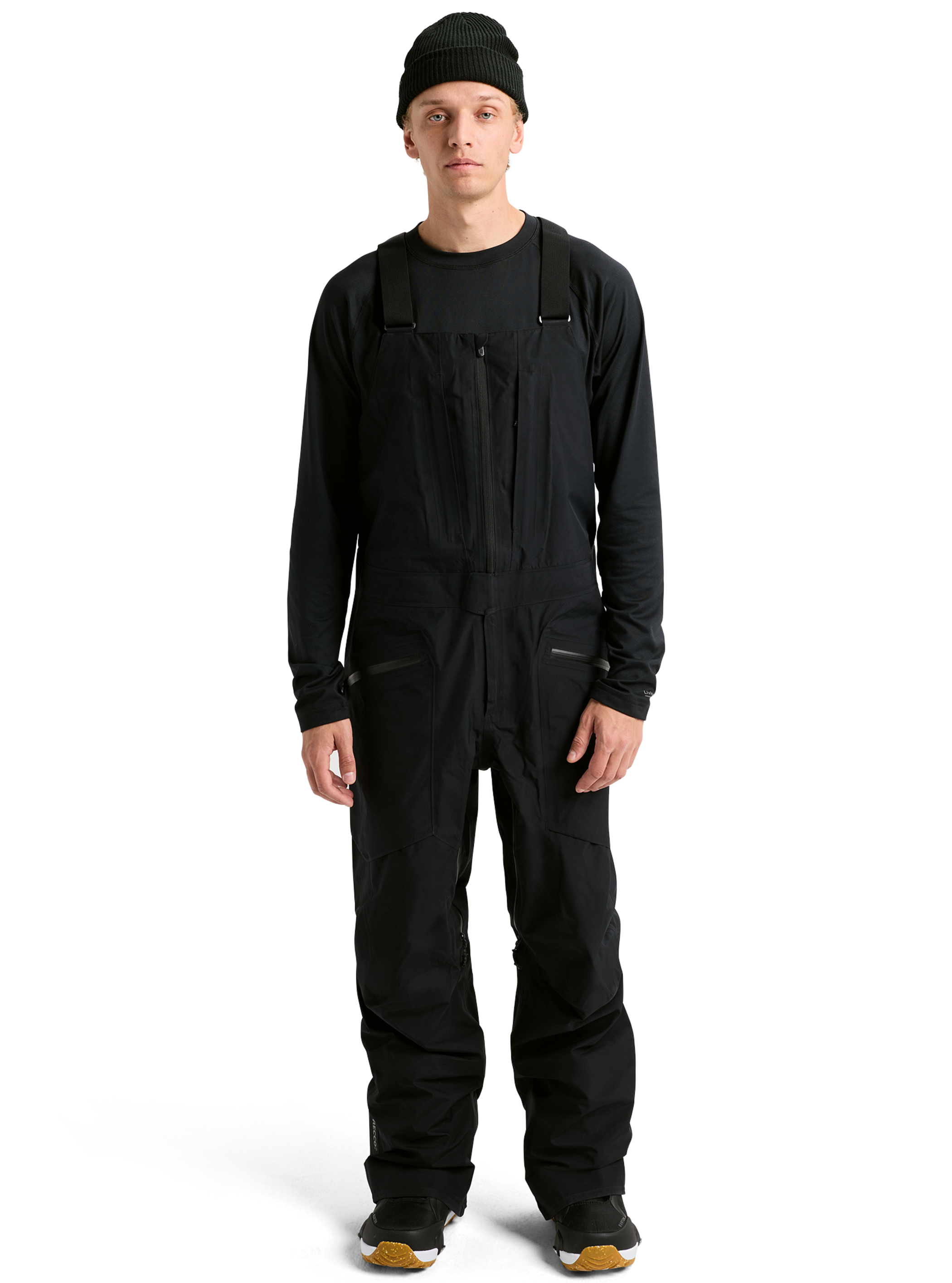 Product image of Men's Burton [ak] Freebird GORE‑TEX 3L Stretch Bib Pants[Variant:True Black]