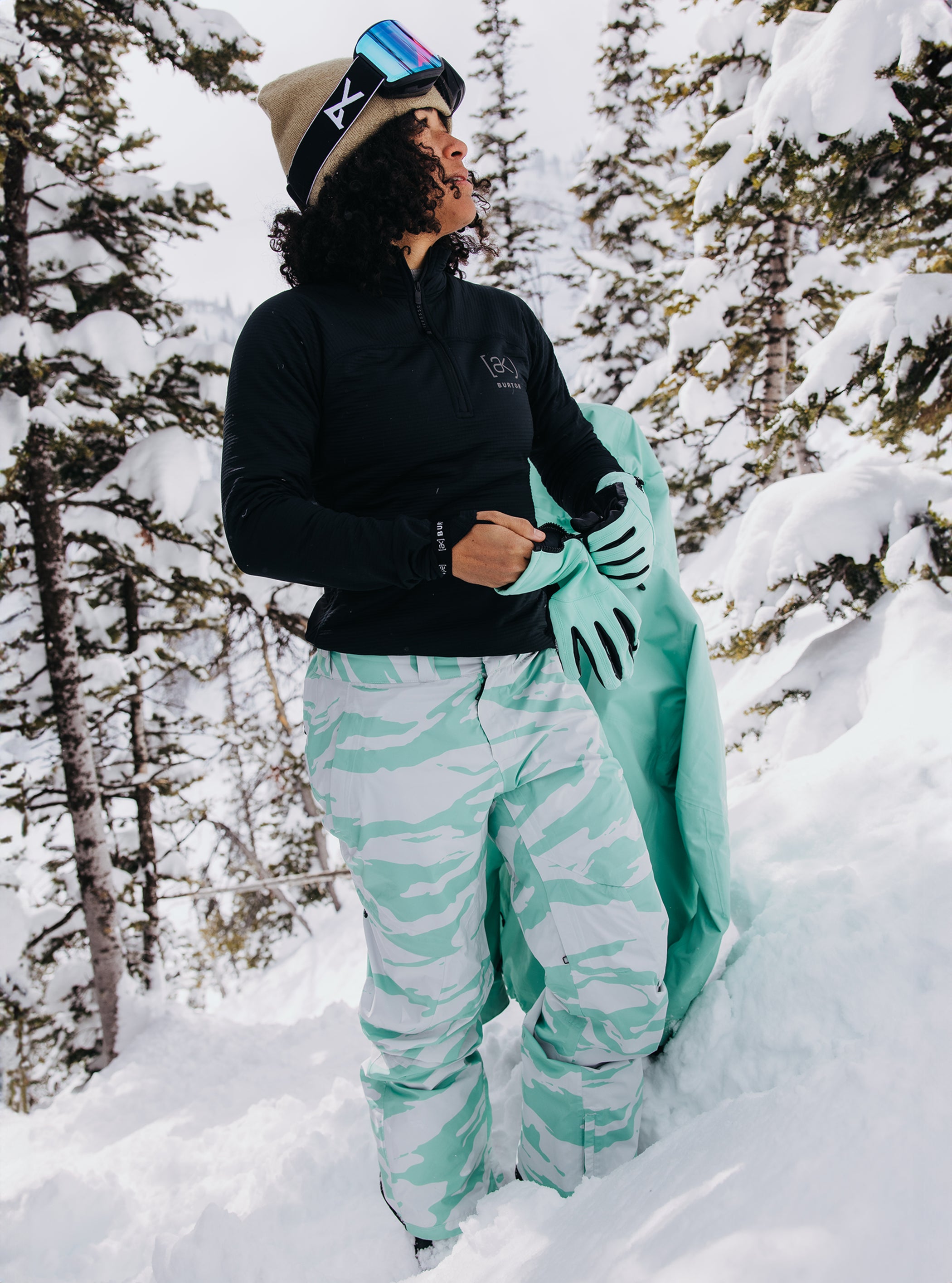 Product image of Women's Burton [ak] Summit GORE-TEX 2L Pants[Variant:Oversized Zebra]