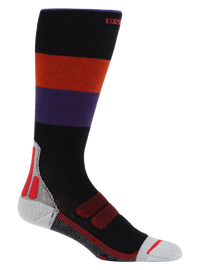 Product image of Women's Burton Performance + Ultralight Compression Socks[Variant:Prism Violet / Fiesta Red]