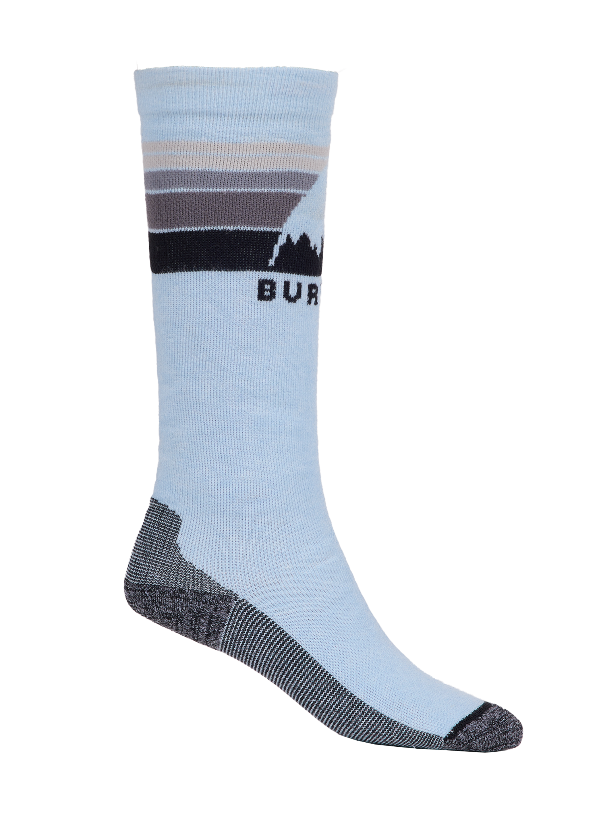 Product image of Kids' Burton Emblem Midweight Socks[Variant: Dusty Blue]