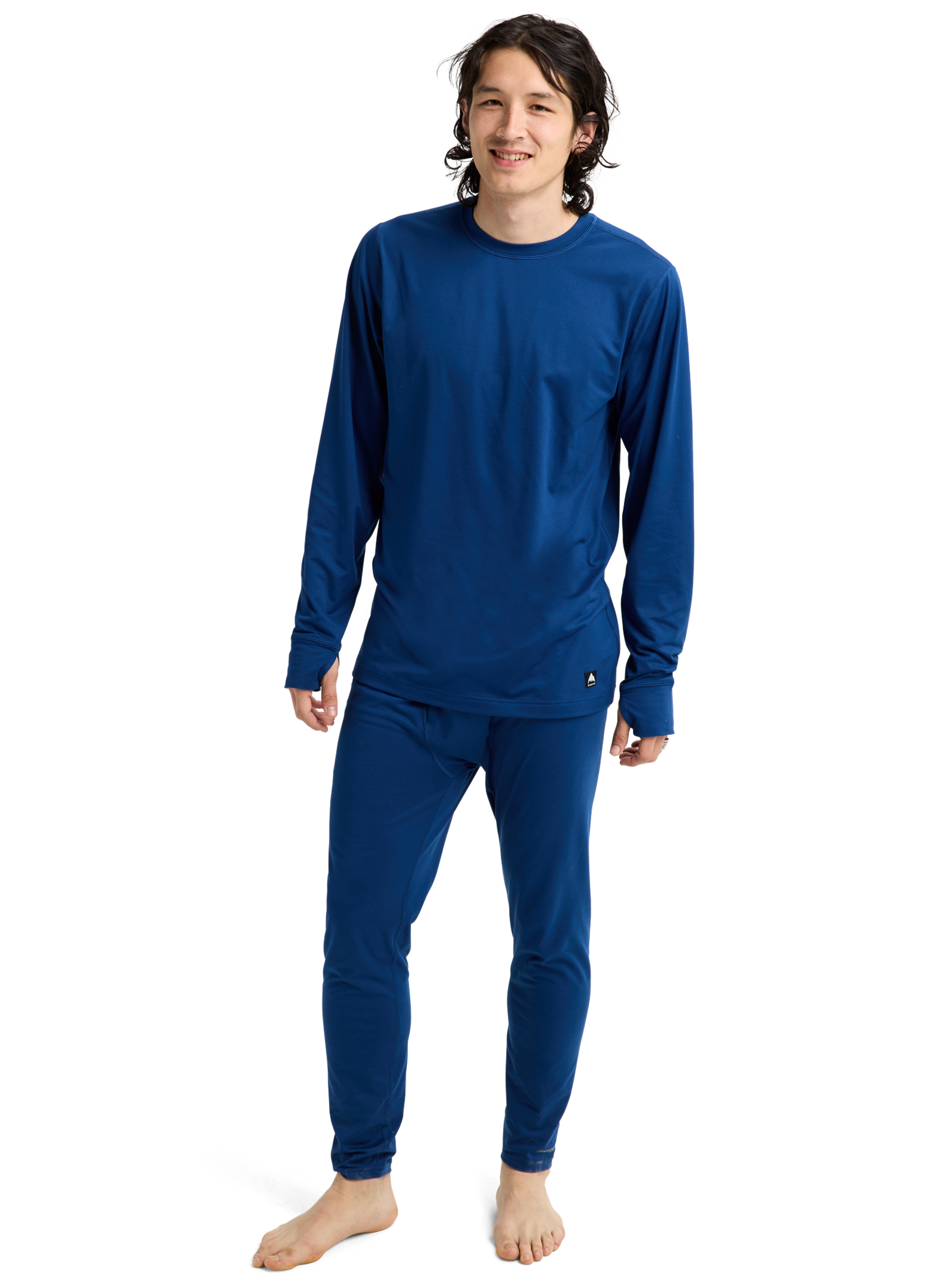 【サンプル】メンズ Burton ミッドウェイト ベースレイヤー クルーネック
