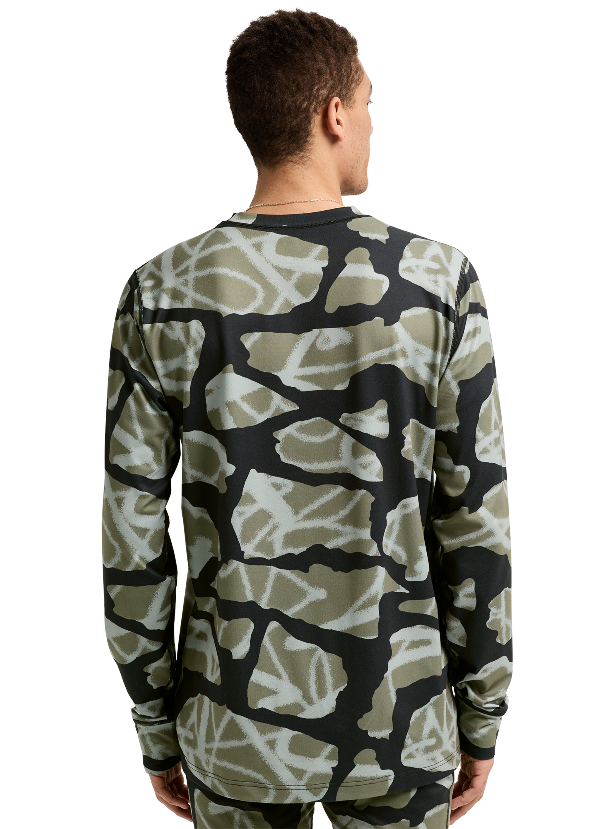 Product image of Men's Burton Midweight Base Layer Crew (Sample)[Variant:Graffiti Camo]