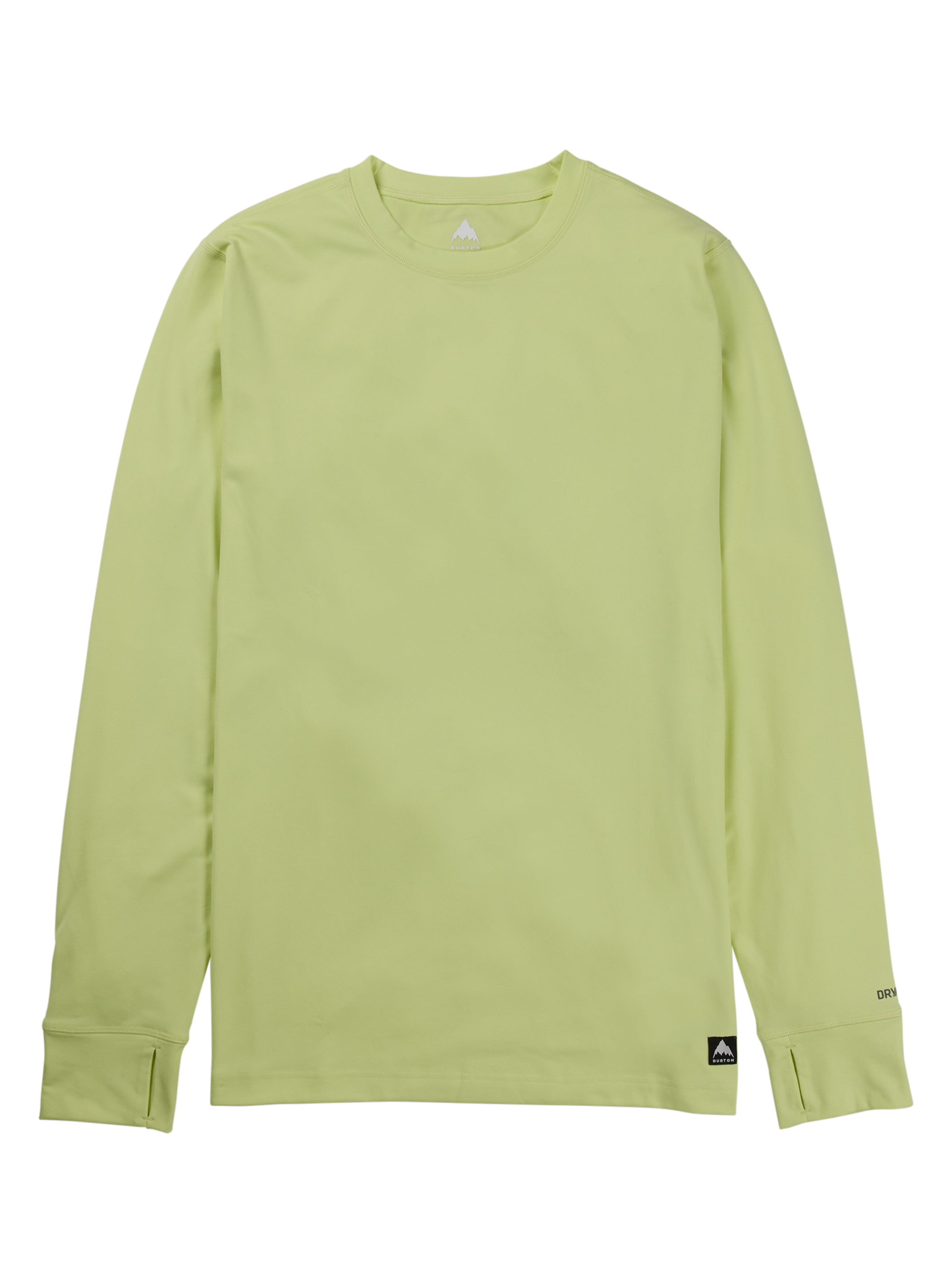 メンズ Burton ミッドウェイト ベースレイヤー クルーネック