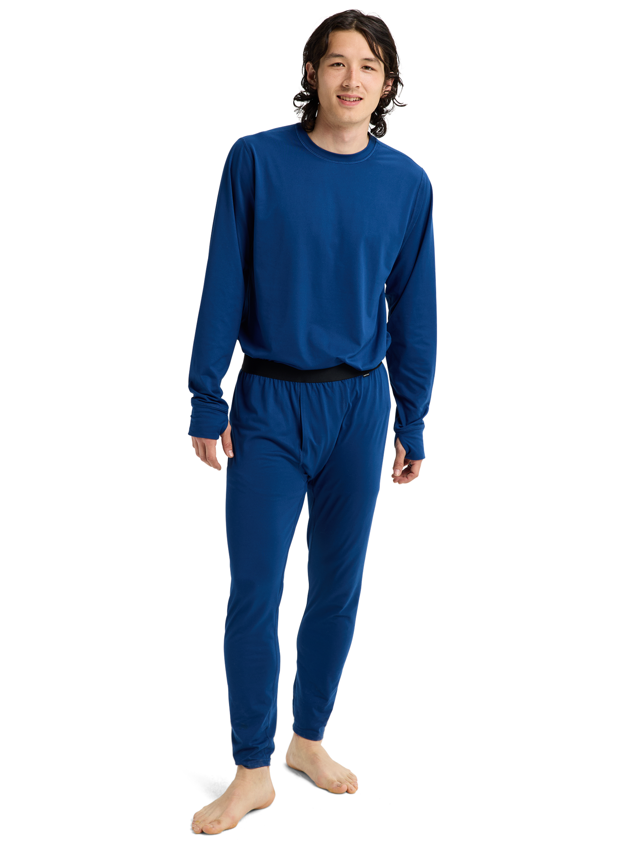 メンズ Burton ミッドウェイト ベースレイヤー パンツ