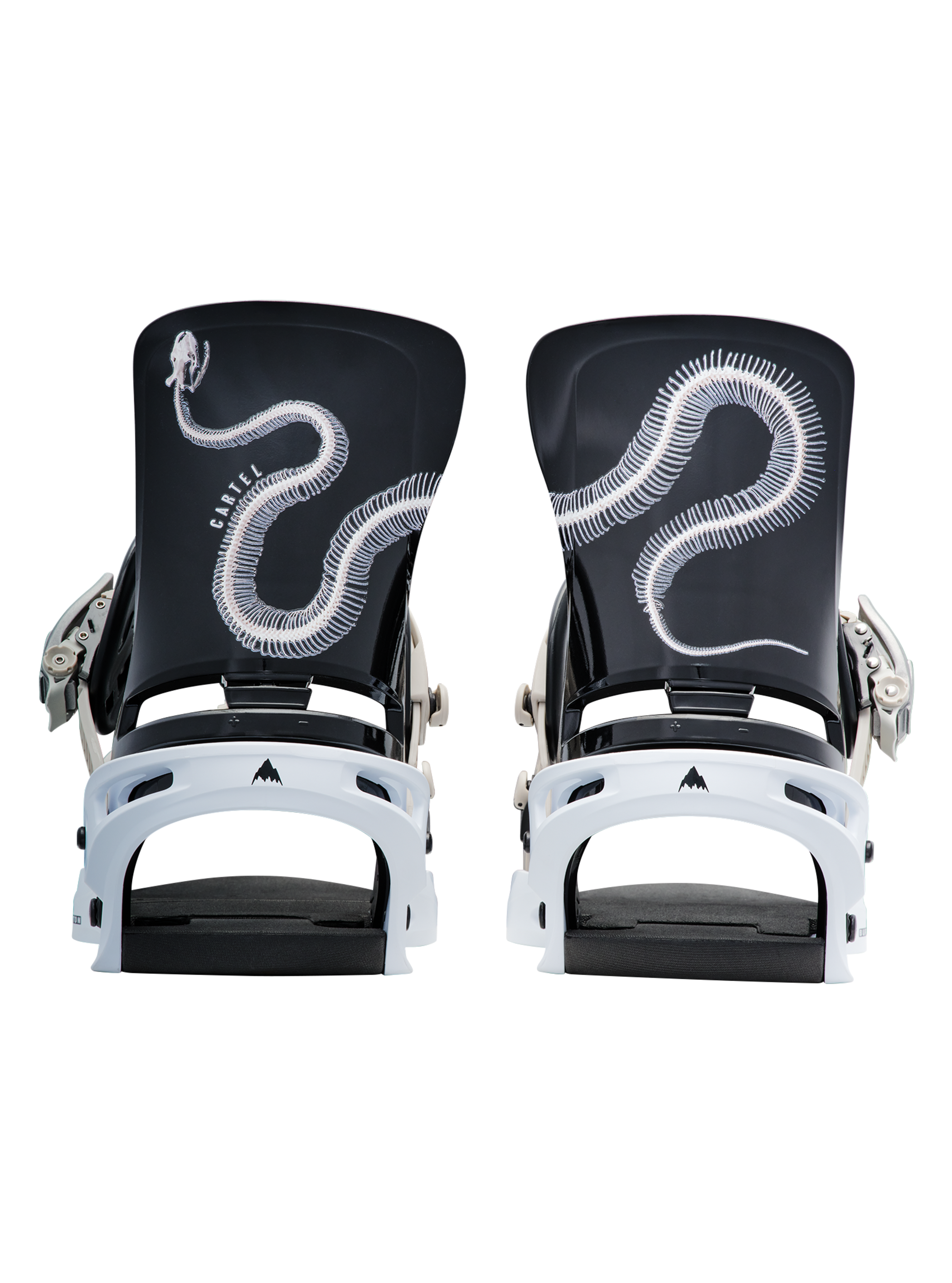 Product image of Men's Burton Cartel Re:Flex Snowboard Bindings[Variant:Skeleton Snake]
