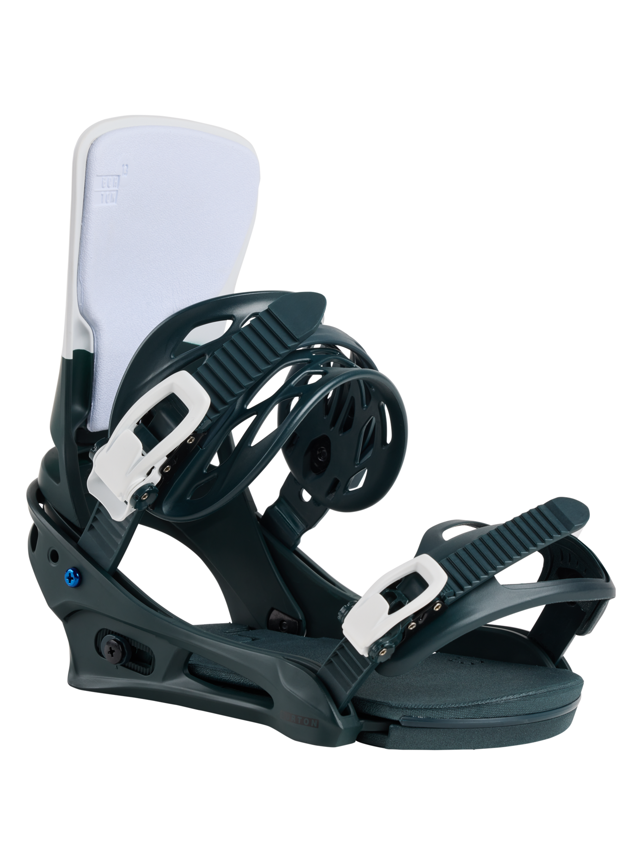 Product image of Men's Burton Cartel Re:Flex Snowboard Bindings[Variant:Deep Emerald / White]