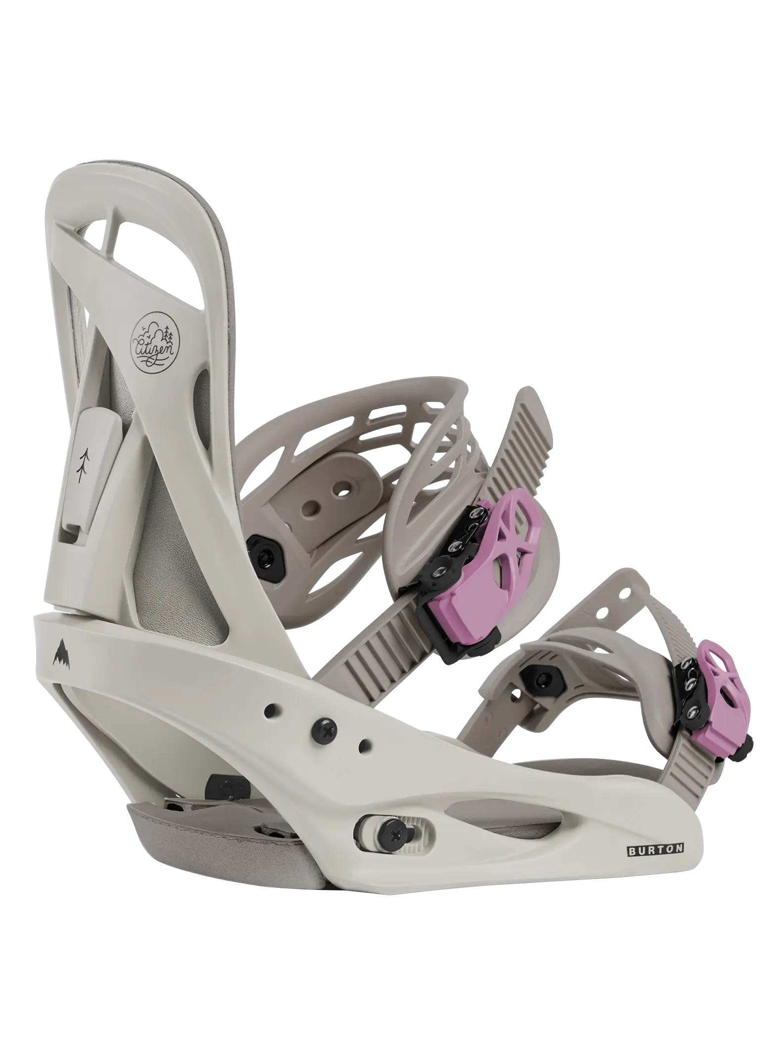 Product image of Women's Burton Citizen Re:Flex Snowboard Bindings[Variant:Chinchilla Gray]