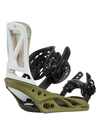 Product image of Women's Burton Escapade Re:Flex Snowboard Bindings[Variant:White / Dried Moss]