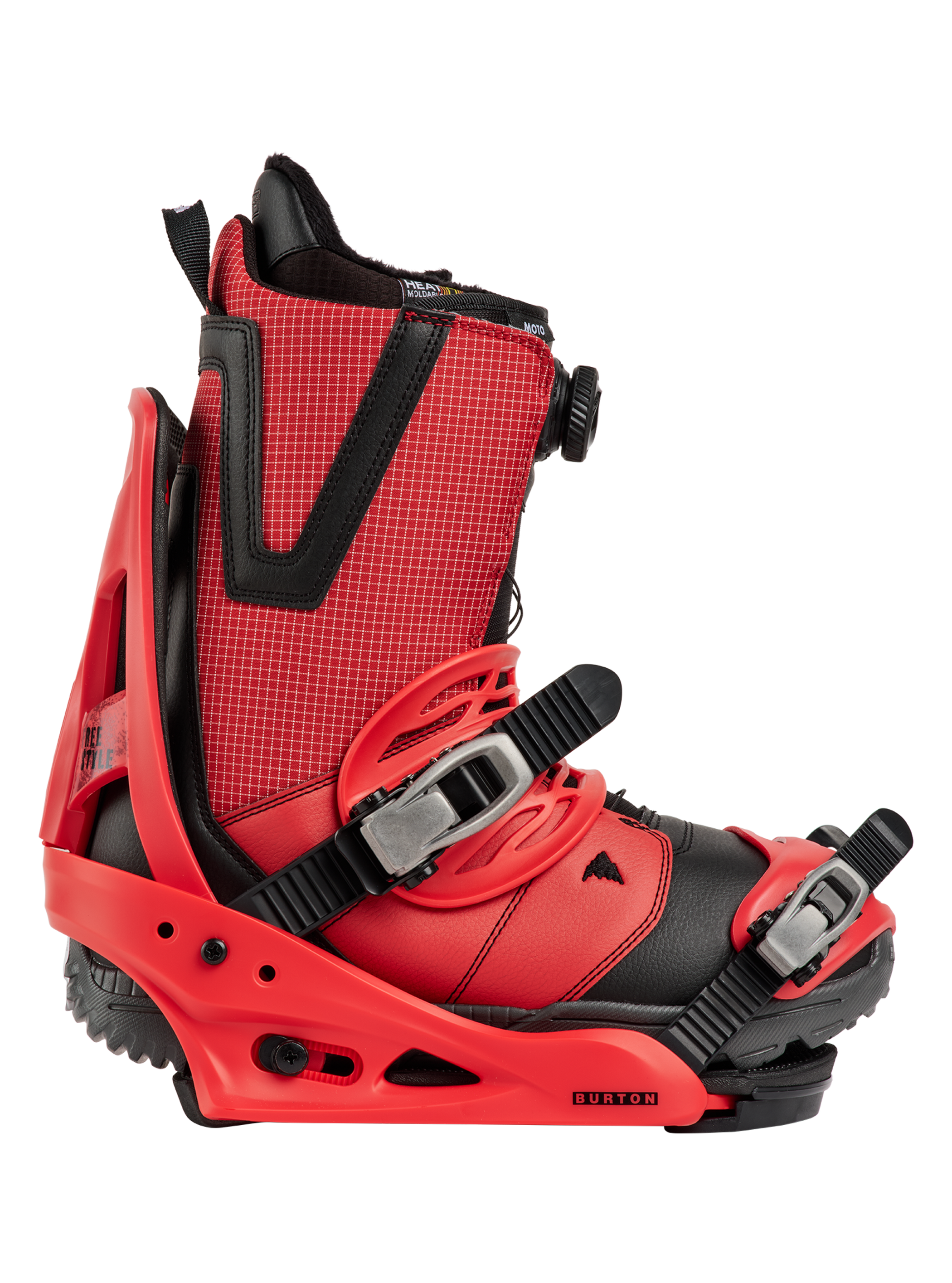 メンズ Burton フリースタイル Re:Flex スノーボードバインディング