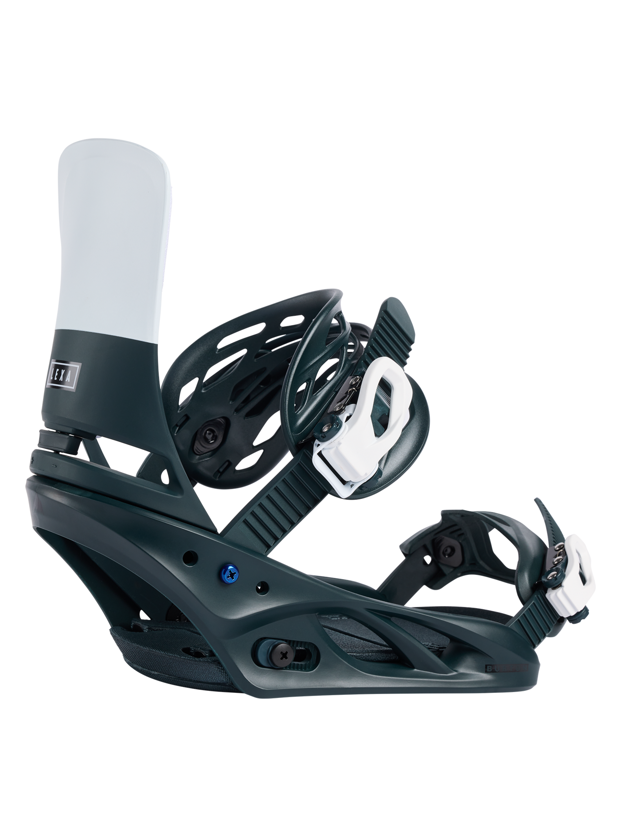 Product image of Women's Burton Lexa Re:Flex Snowboard Bindings[Variant:Deep Emerald / White]
