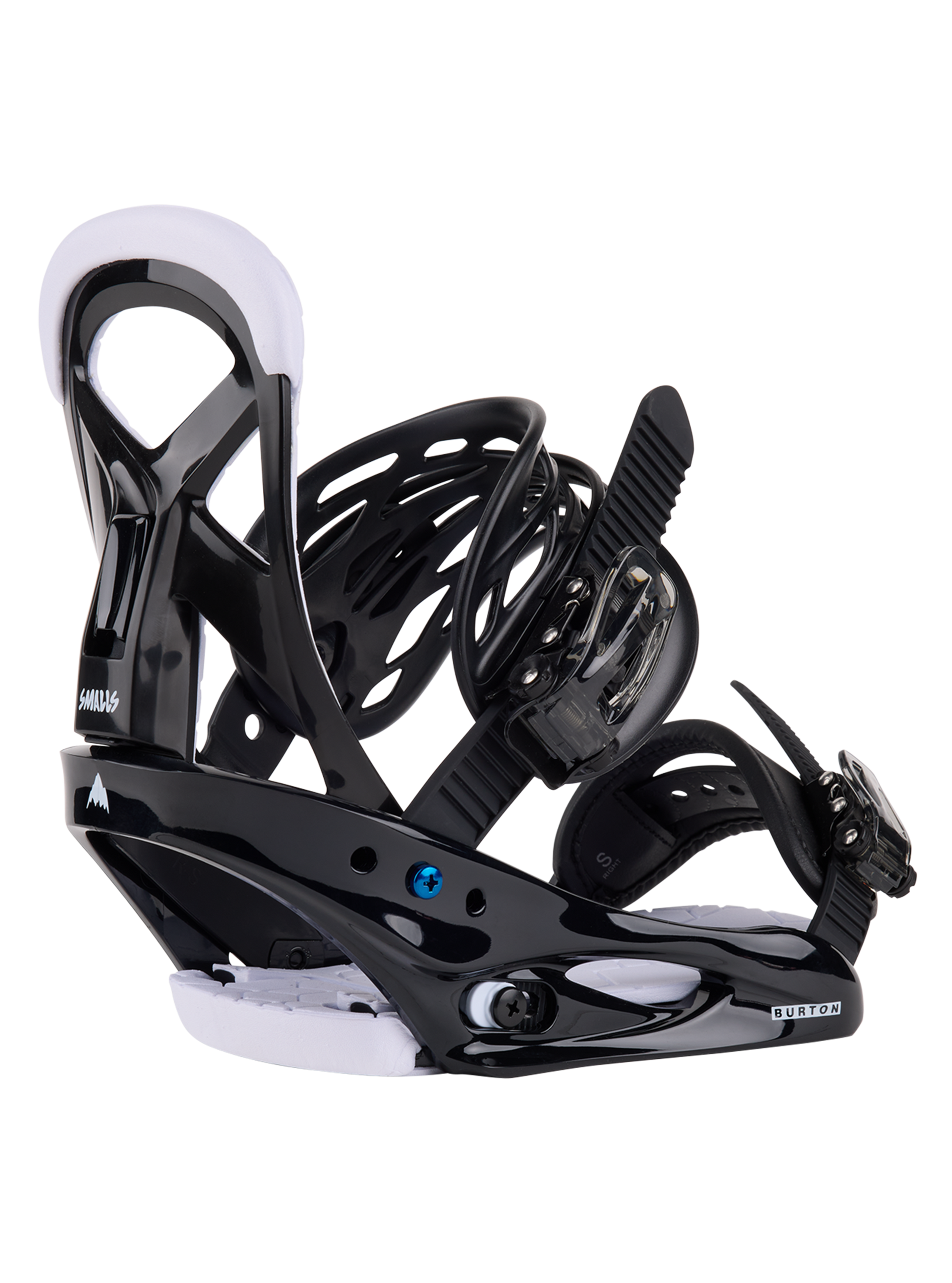 Product image of Kids' Burton Smalls Re:Flex Snowboard Bindings[Variant:Black]