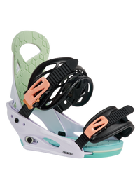 Product image of Kids' Burton Smalls Re:Flex Snowboard Bindings[Variant:White / Multi]