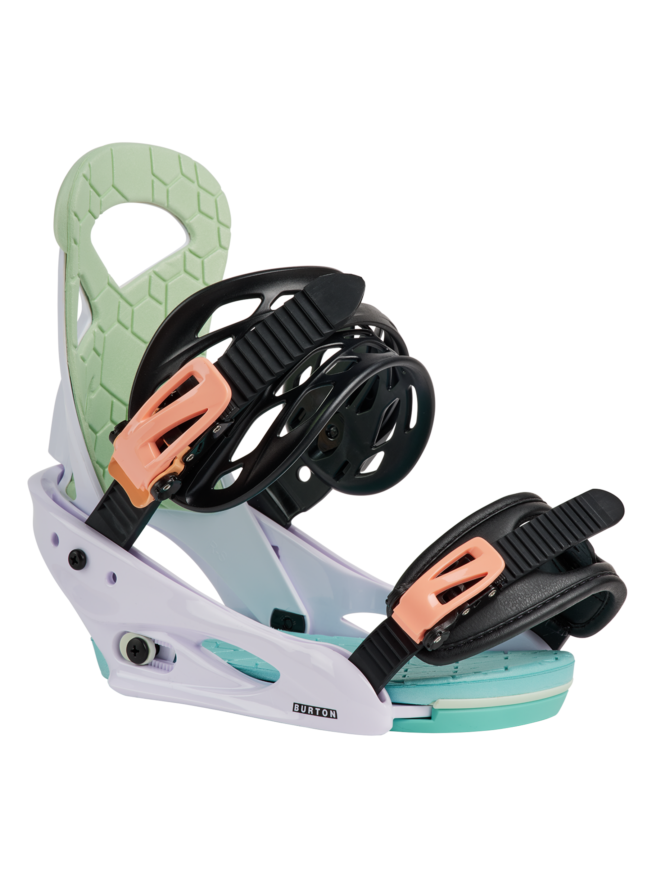 Product image of Kids' Burton Smalls Re:Flex Snowboard Bindings[Variant:White / Multi]