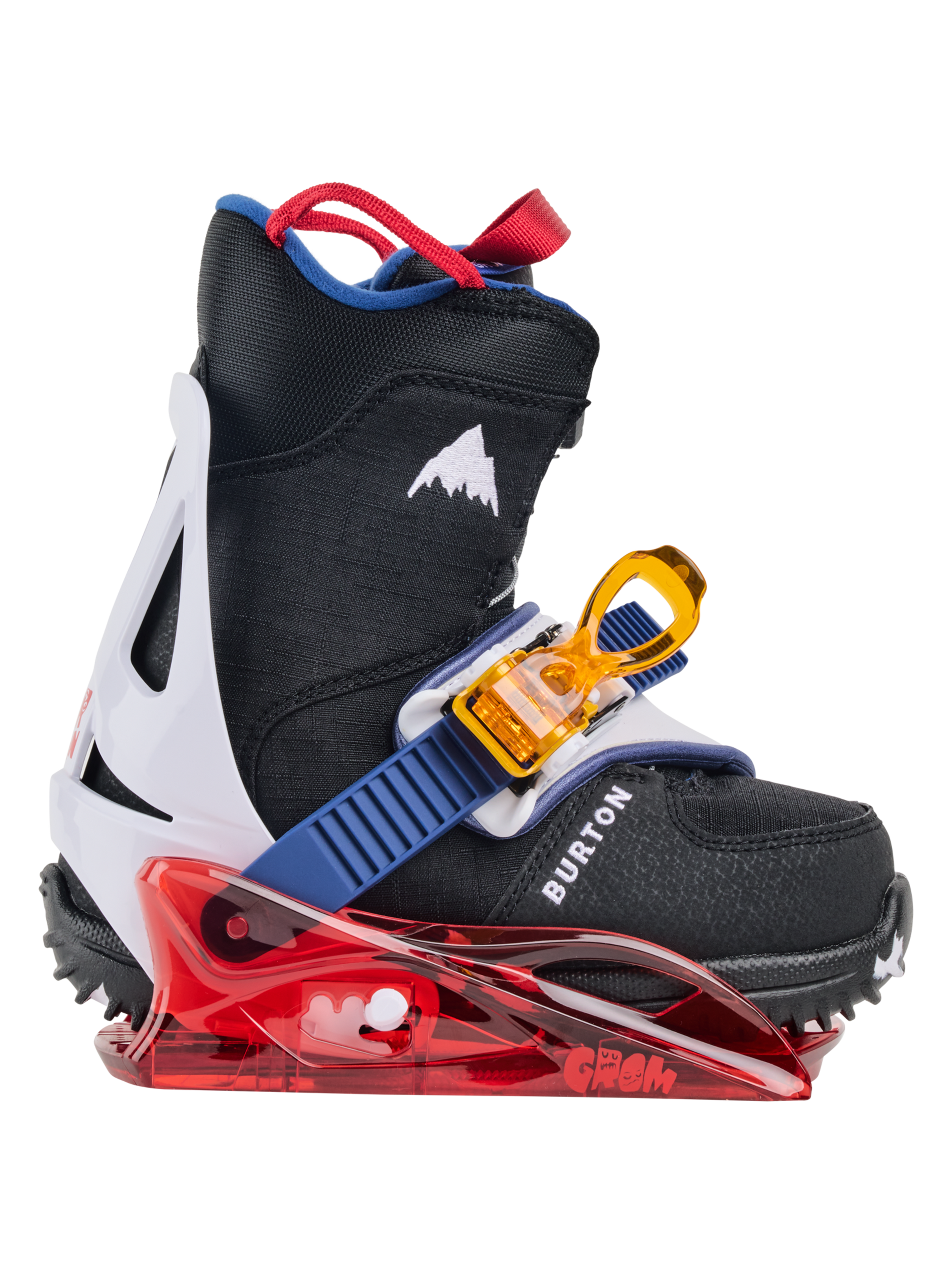 キッズ Burton グロム ディスク スノーボードバインディング