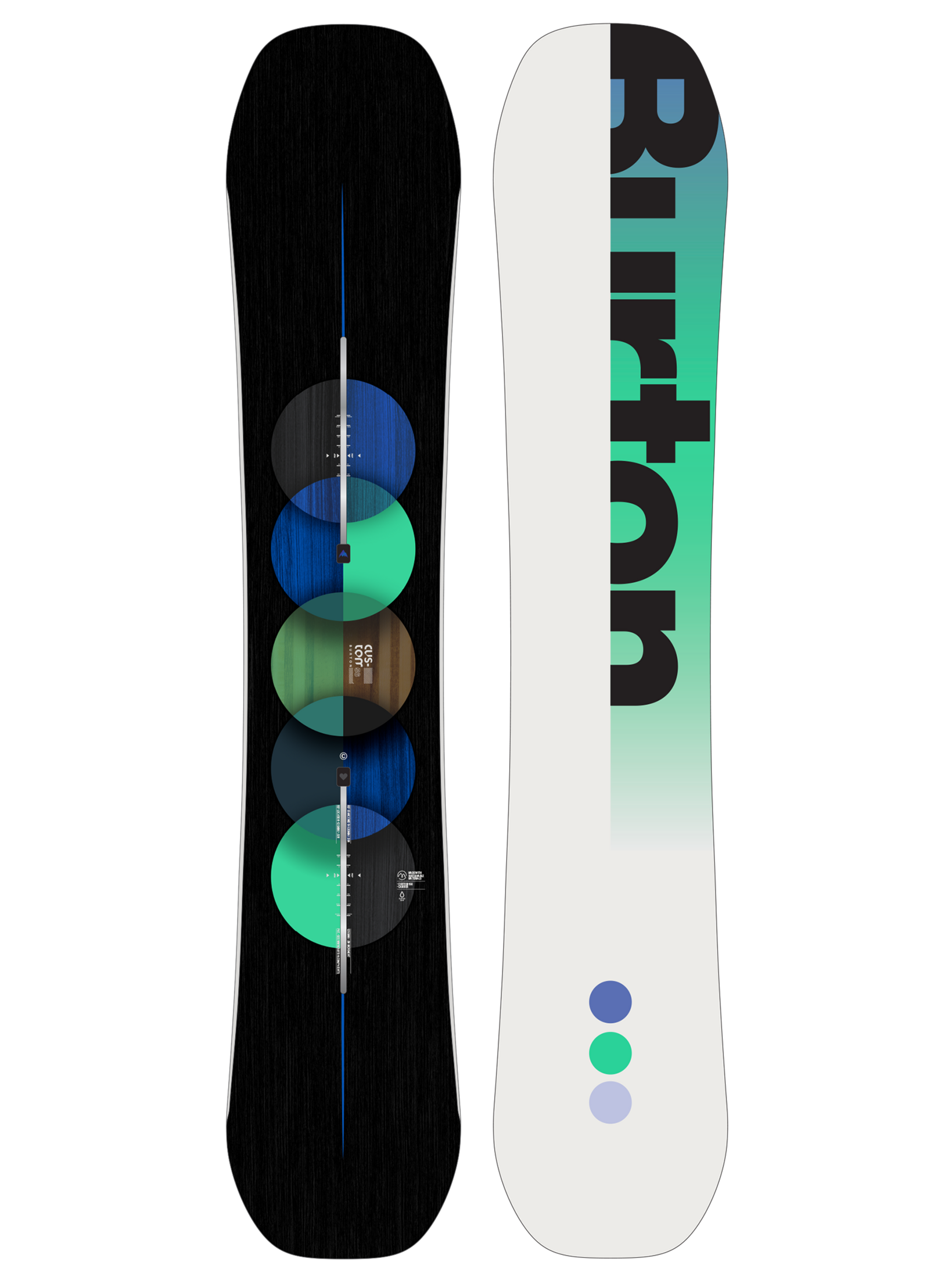 Product image of Men's Burton Custom Camber Snowboard[Variant:Graphic (2025)]
