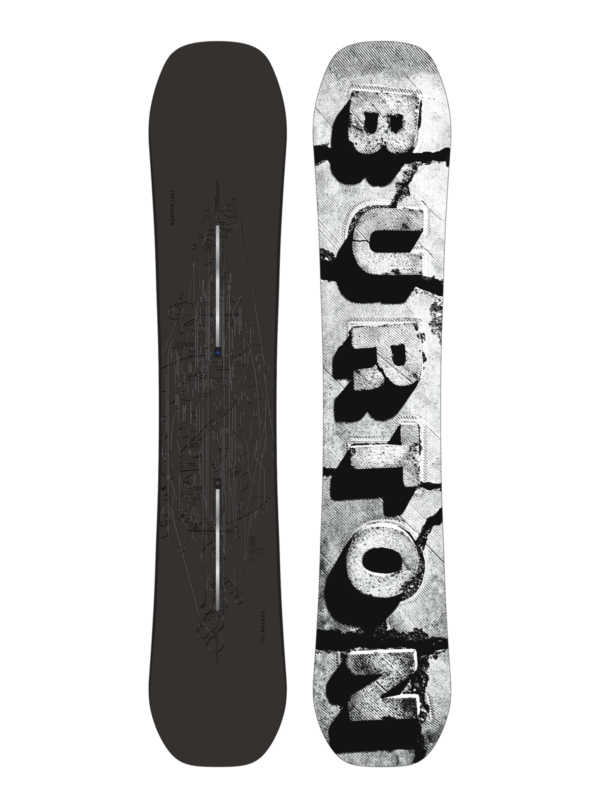 メンズ Burton Custom X キャンバー スノーボード 2027