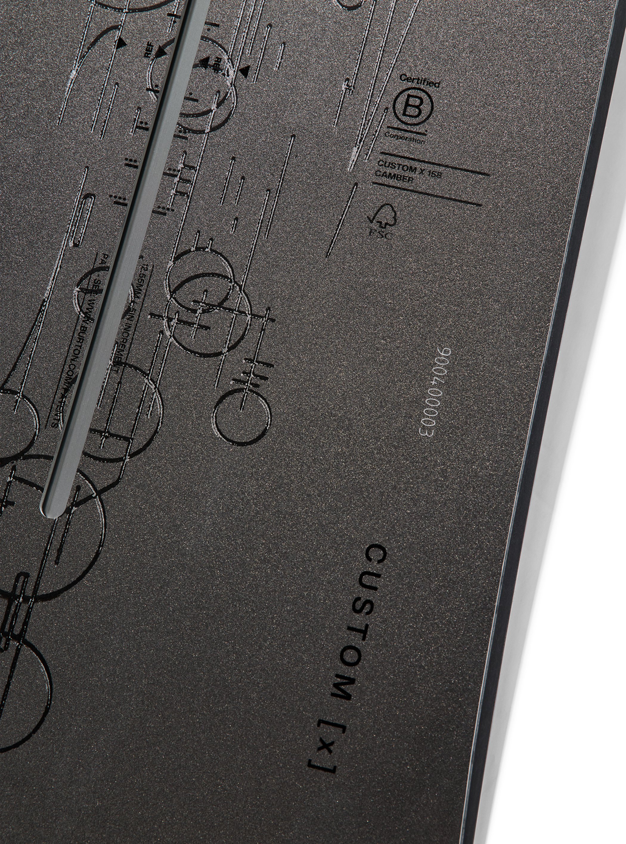 Product image of Men's Burton Custom X Camber Snowboard[Variant:Etched]