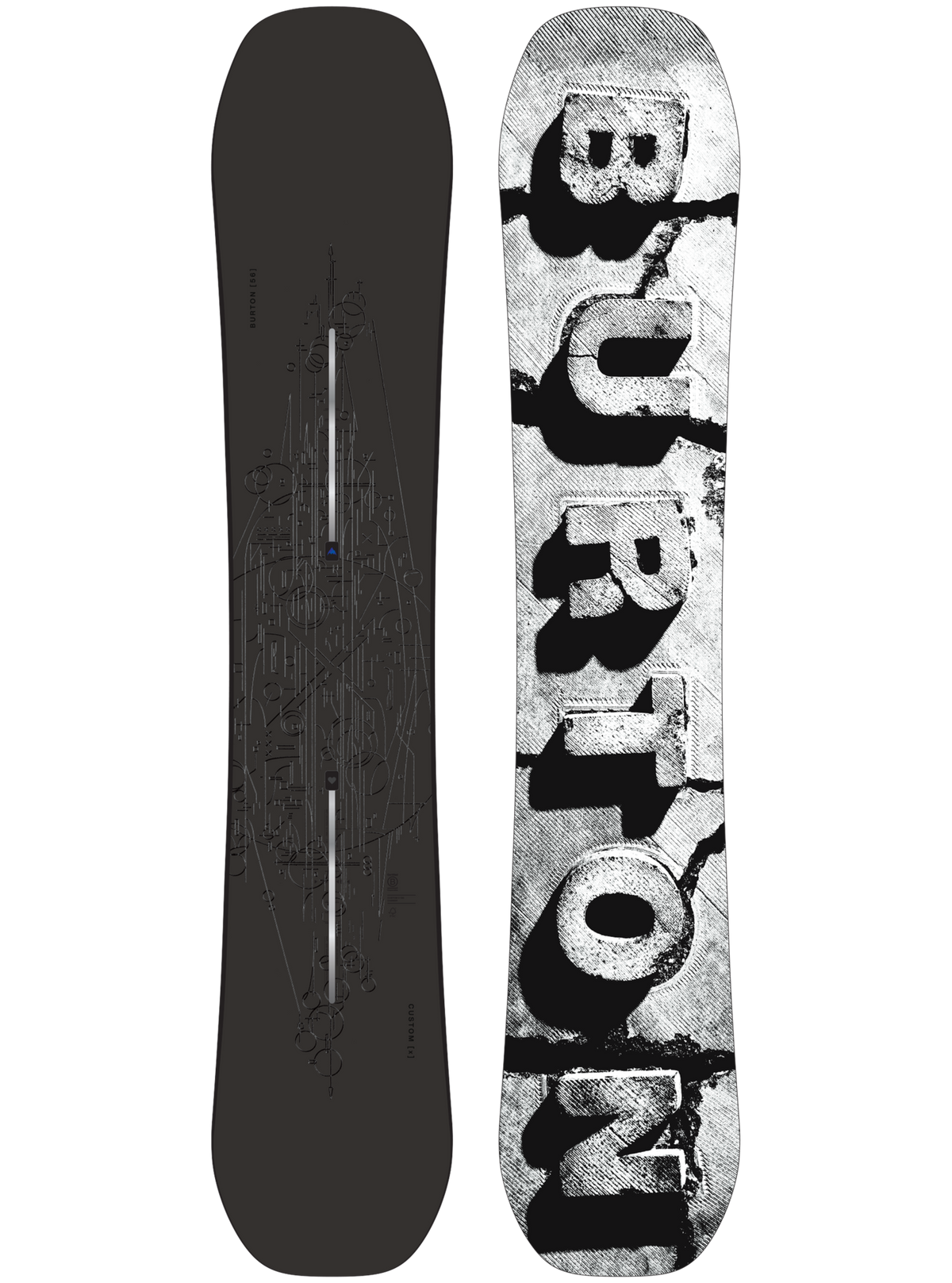 Burton オールマウンテンボード154cm /バインcustom 2点セット オール Burton オールマウンテンボード154cm /バインcustom 2点セット オール