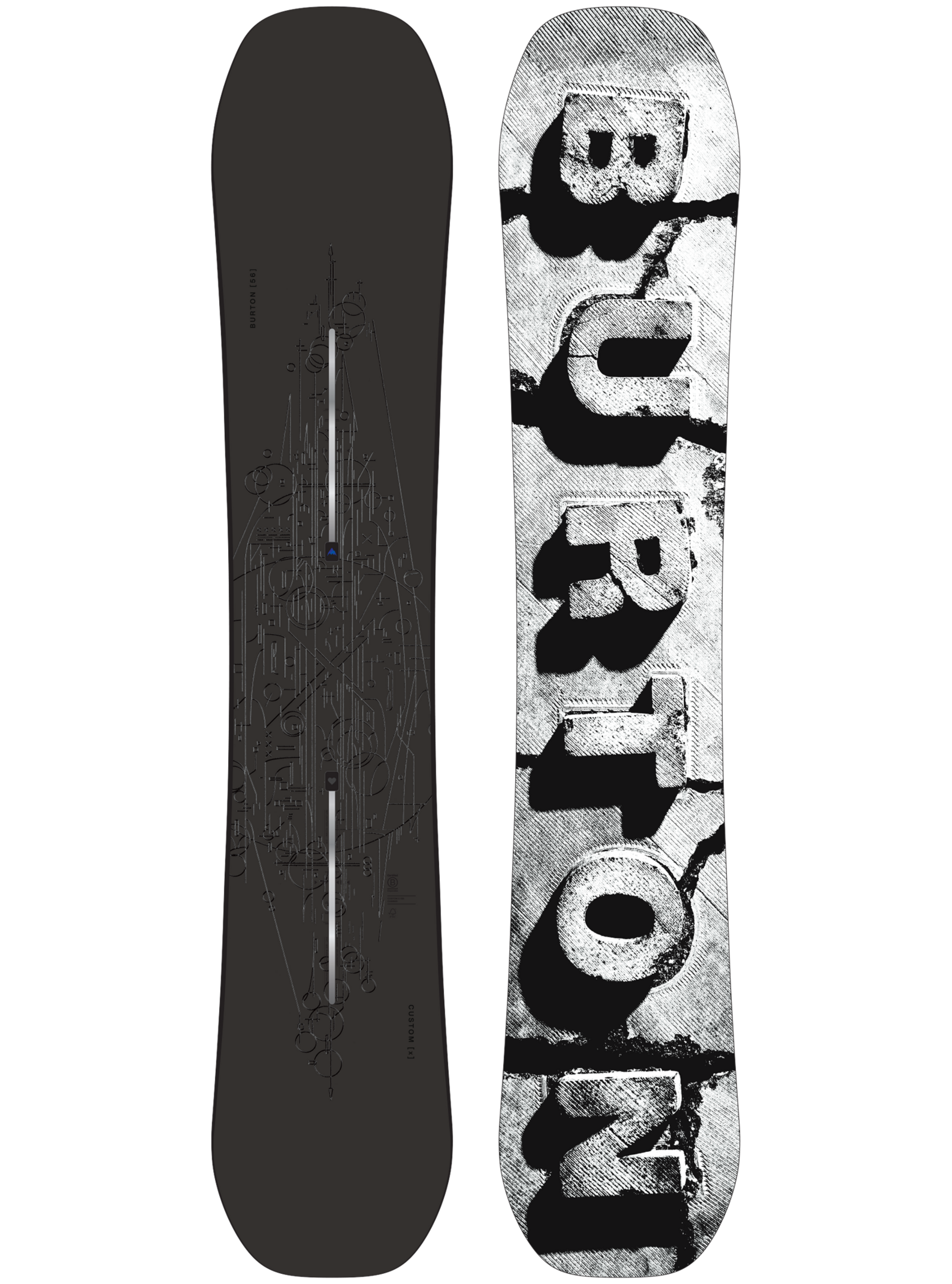 Product image of Men's Burton Custom X Camber Snowboard[Variant:Etched]