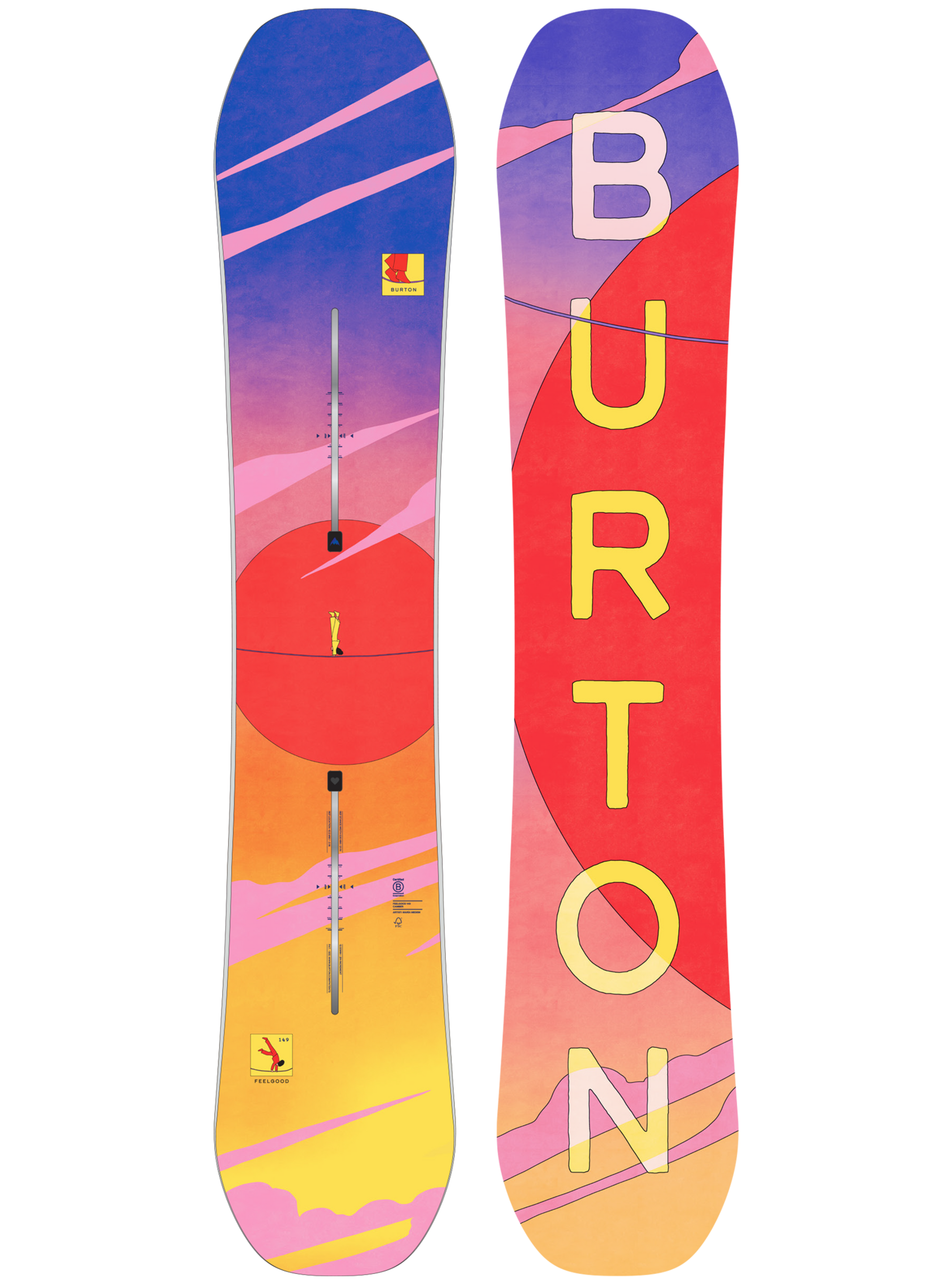 Product image of Women's Burton Feelgood Snowboard[Variant:Tight Rope]