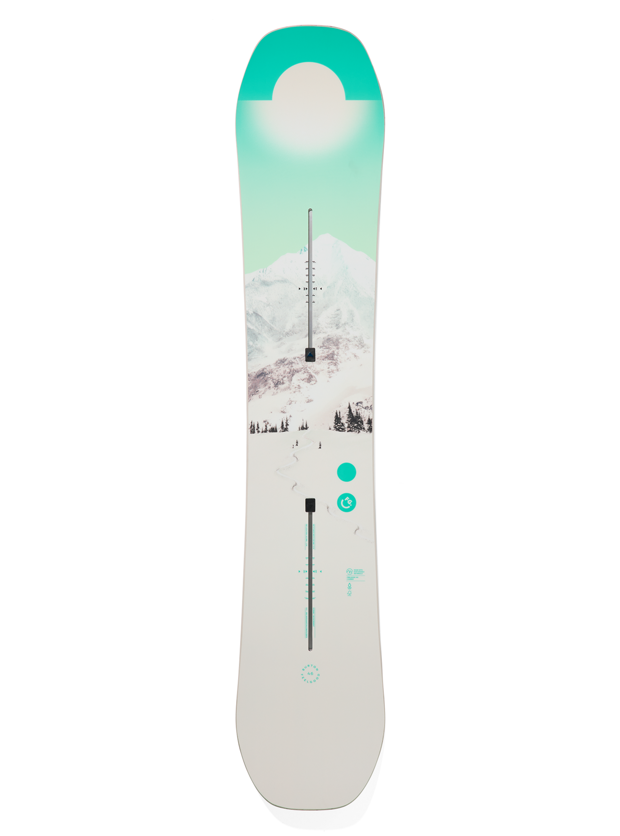Product image of Women's Burton Feelgood Camber Snowboard[Variant:First Tracks]