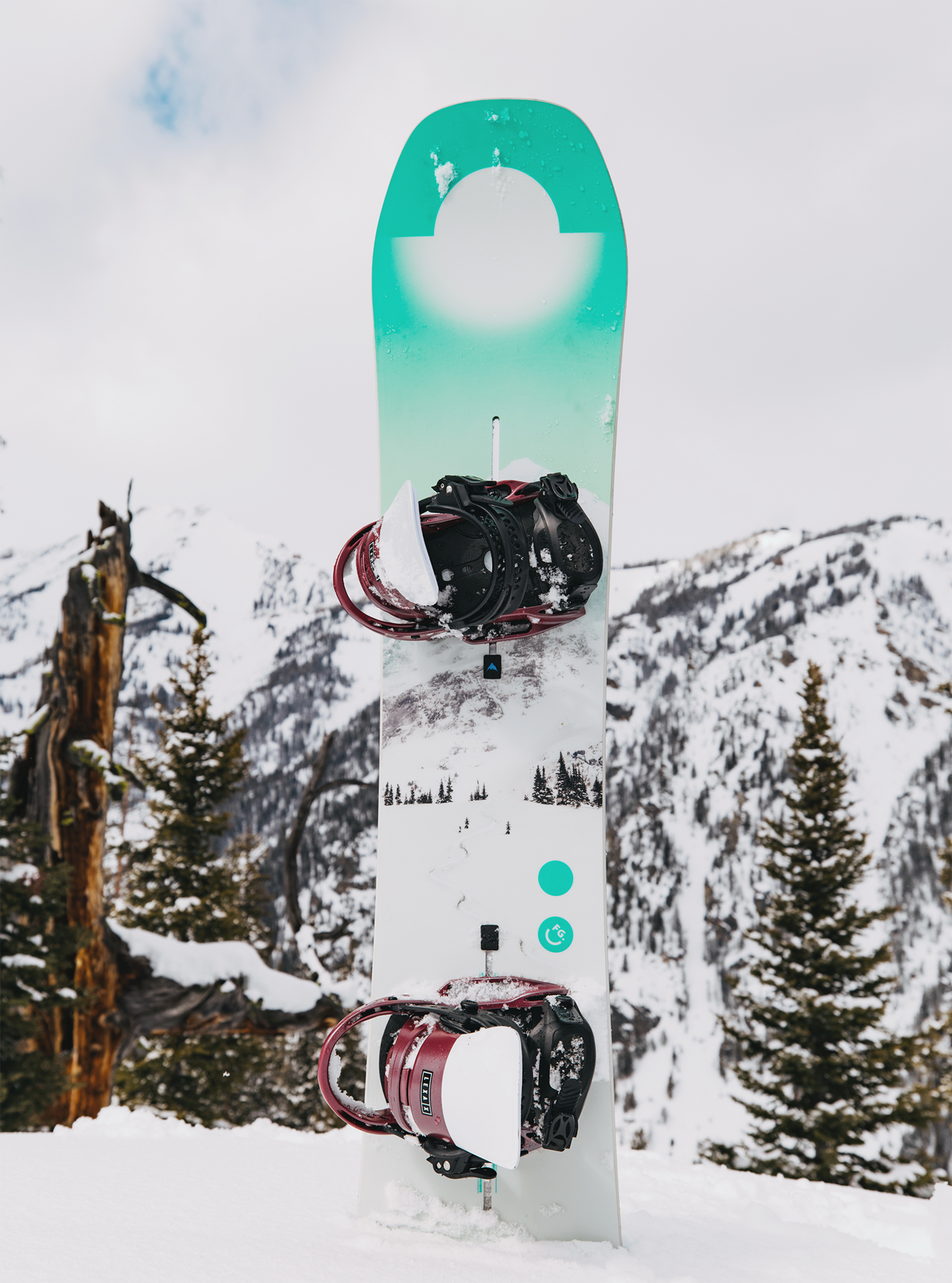 ウィメンズ Burton フィールグッド キャンバー スノーボード