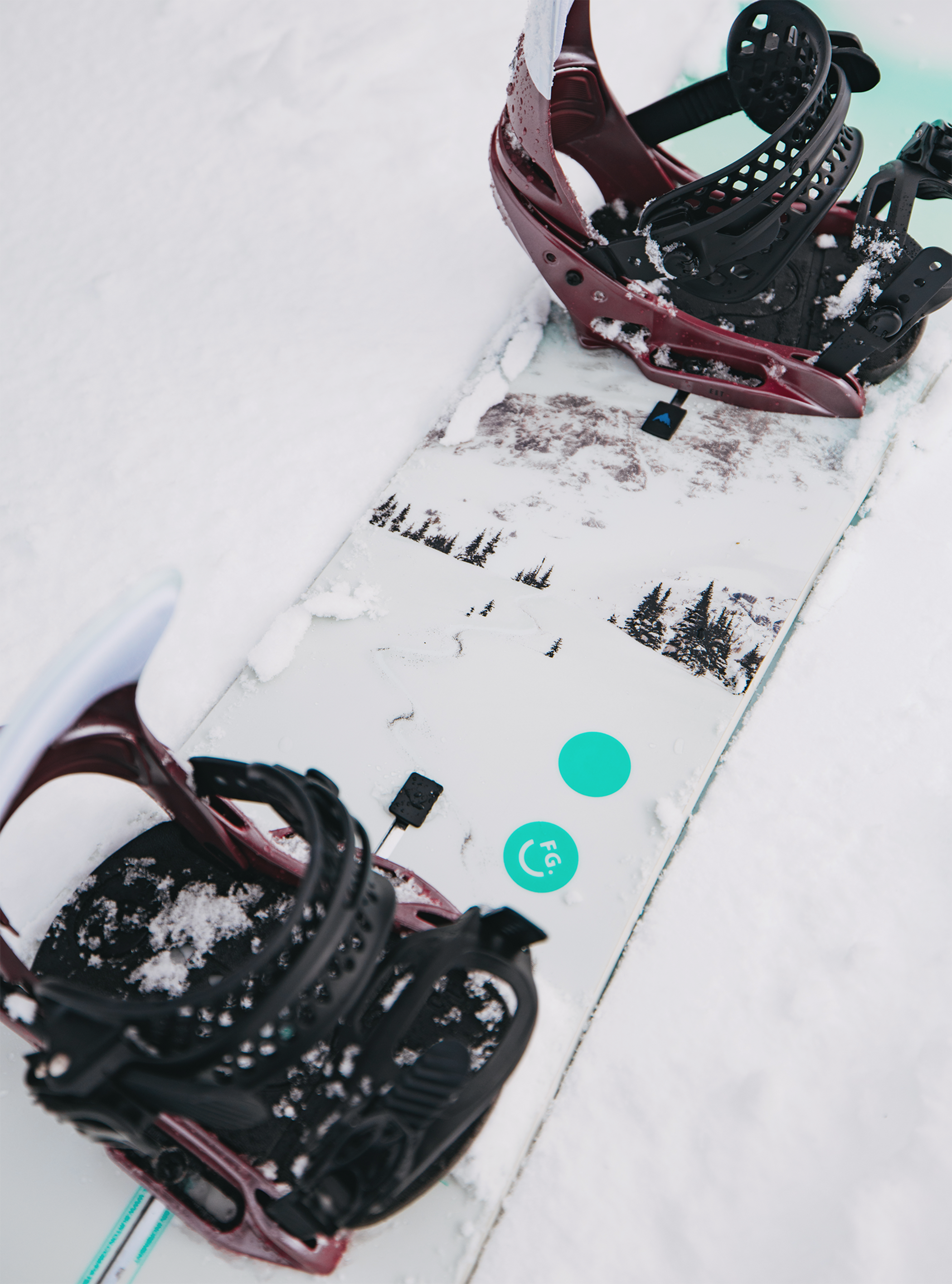 ウィメンズ Burton フィールグッド キャンバー スノーボード