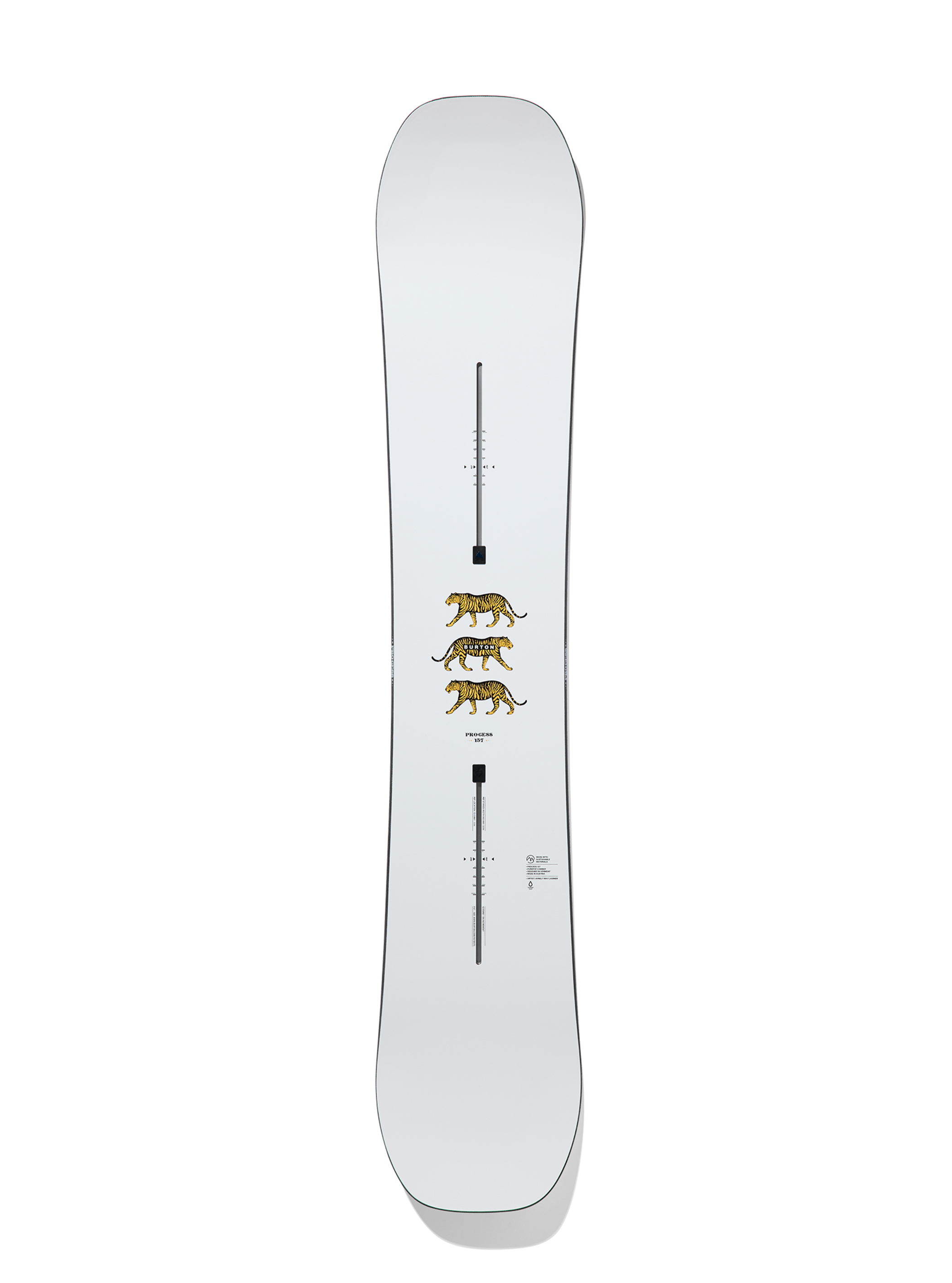 メンズ Burton プロセス キャンバー スノーボード