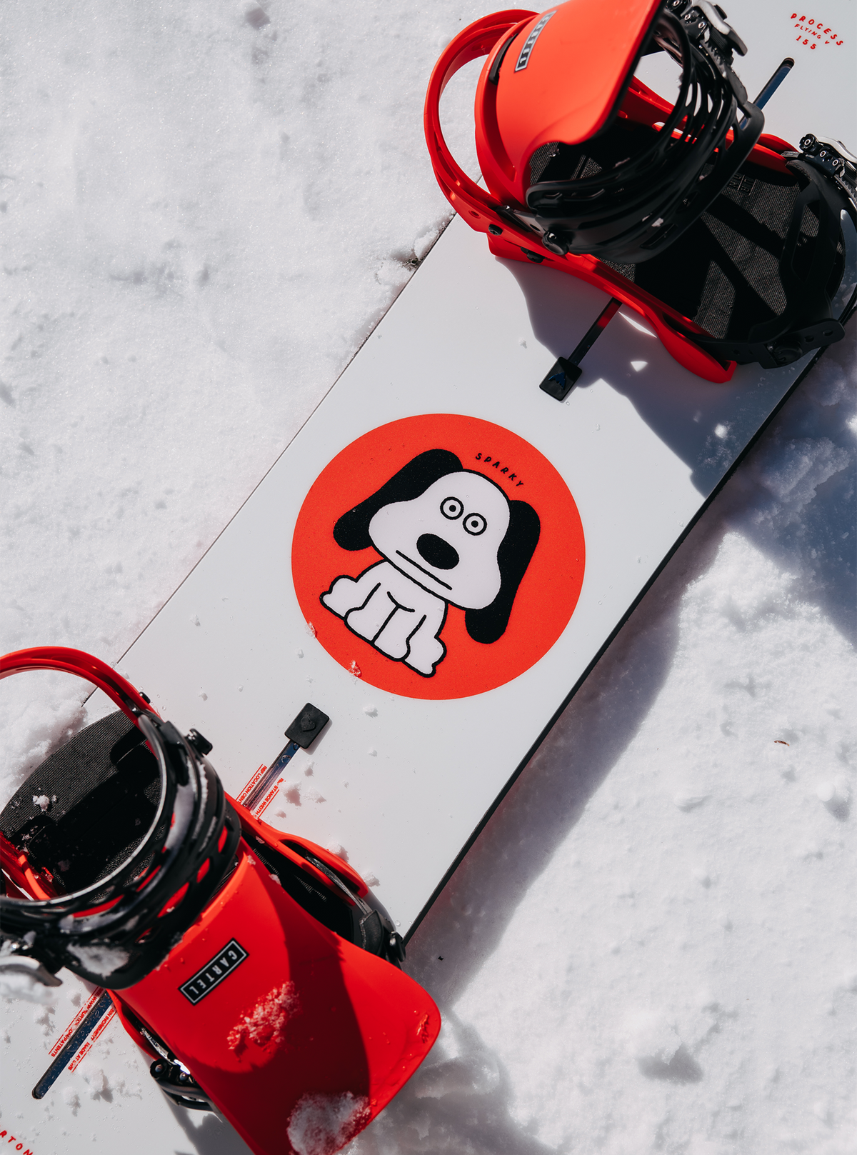 メンズ Burton プロセス キャンバー スノーボード