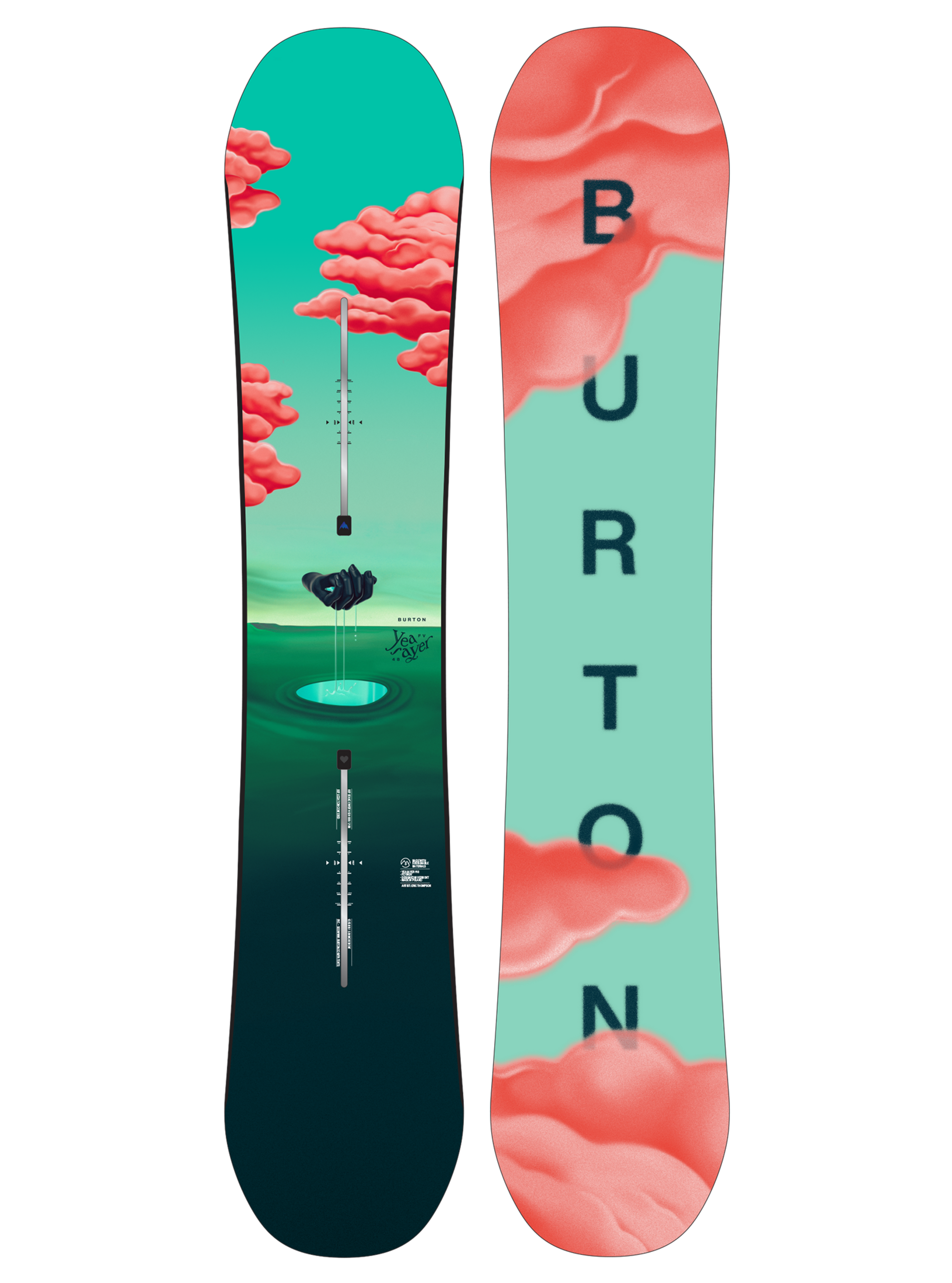 Product image of Women's Burton Yeasayer Flying V Snowboard[Variant:Graphic]